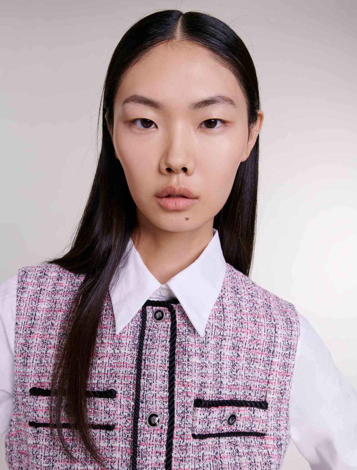 Tweed 2-in-1 short dress