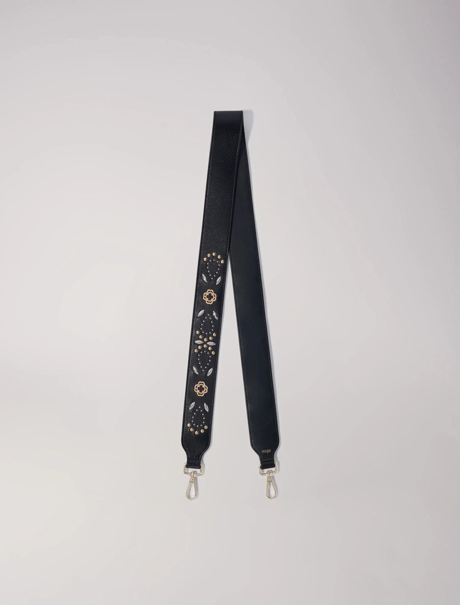 Studded leather strap