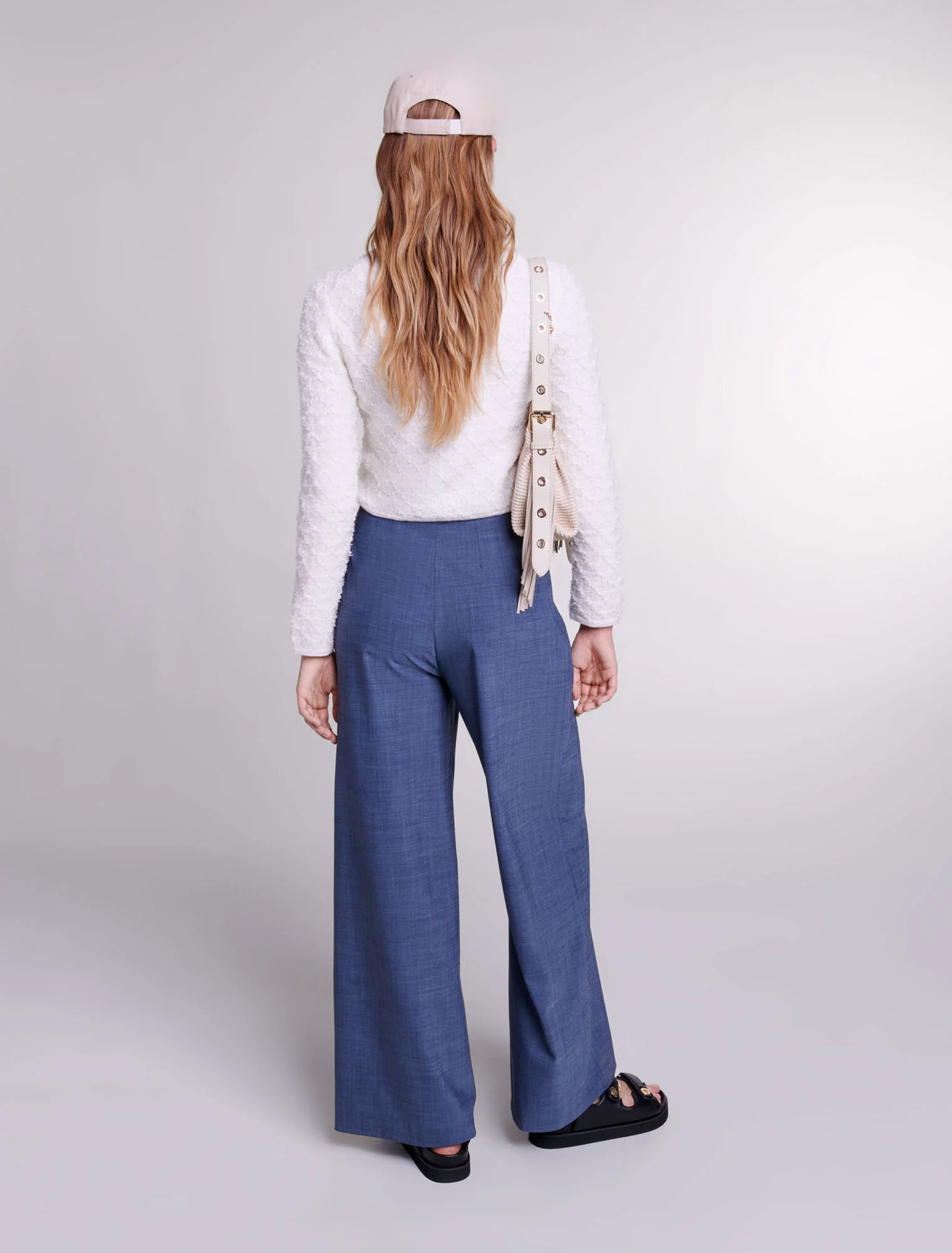 Wide-leg trousers
