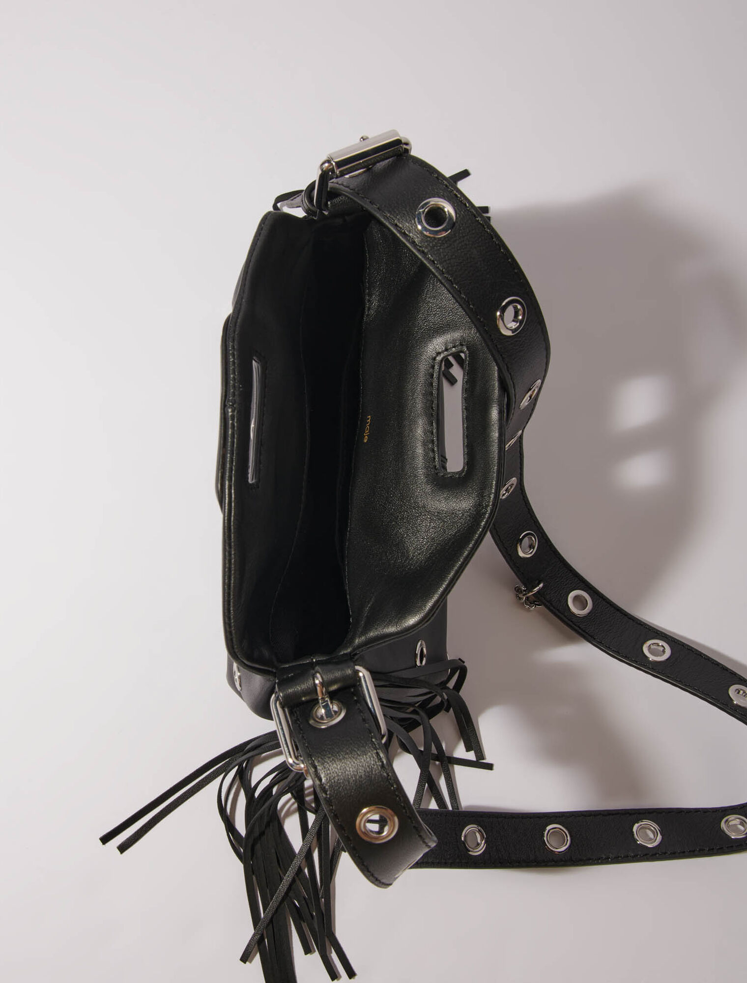 Miss M Mini eyelet leather bag