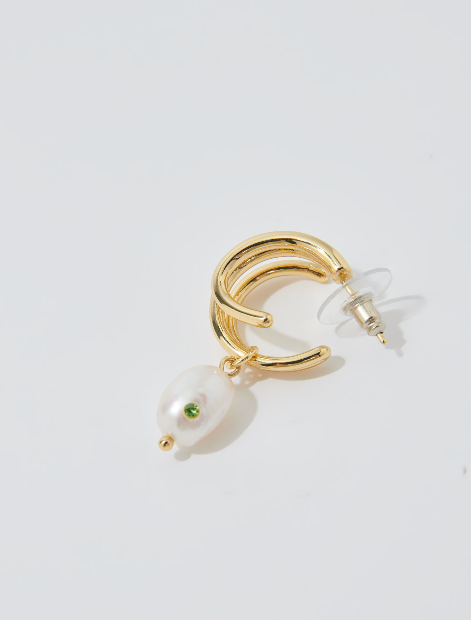 Bead embellished earrings