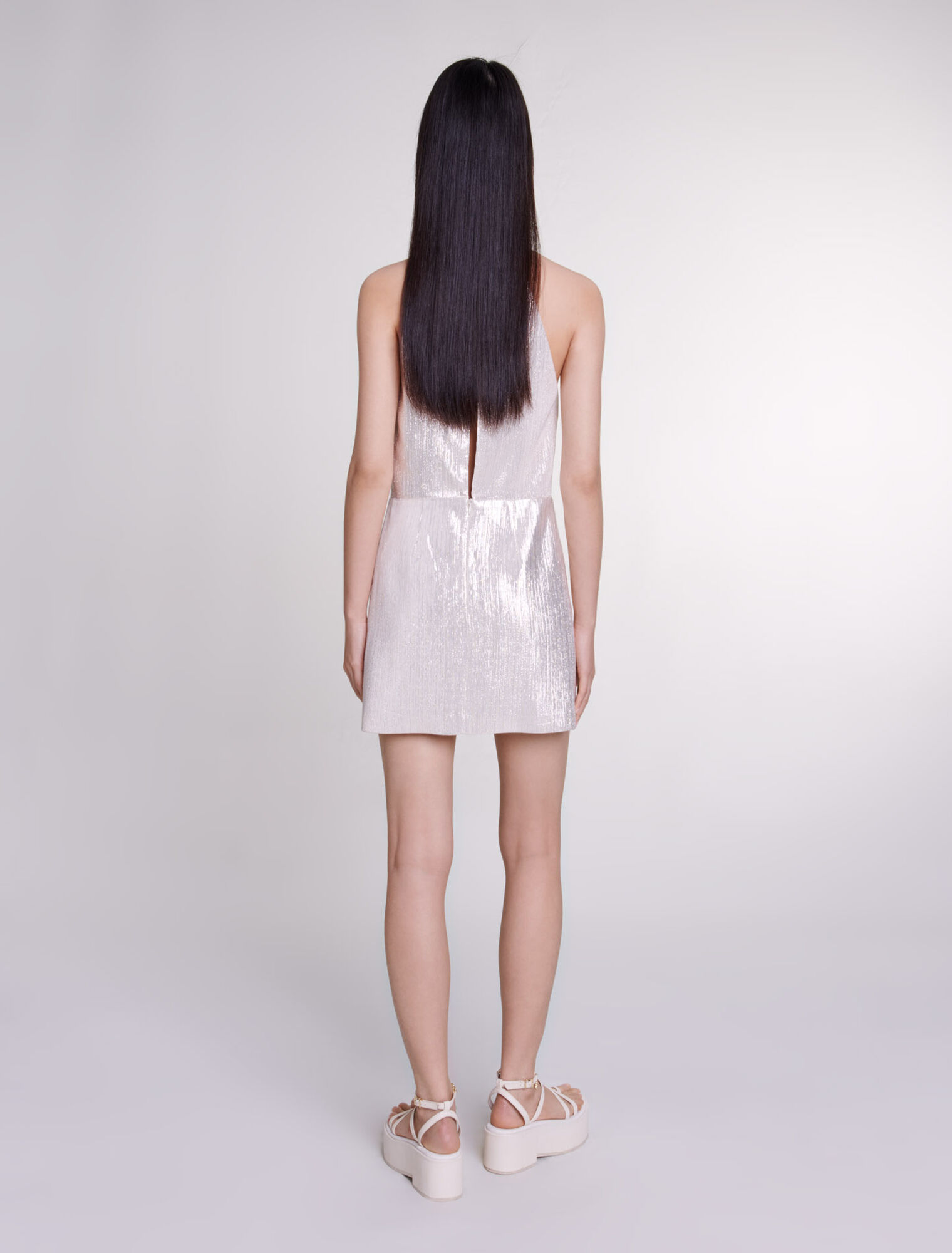 Short metallic dress