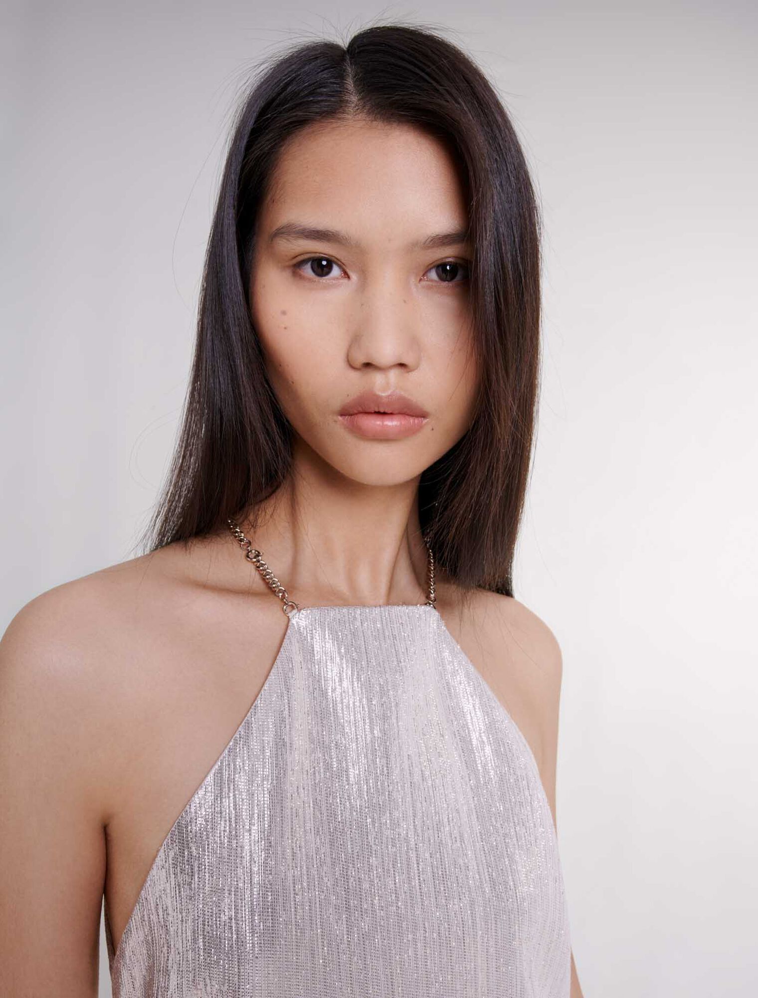 Short metallic dress