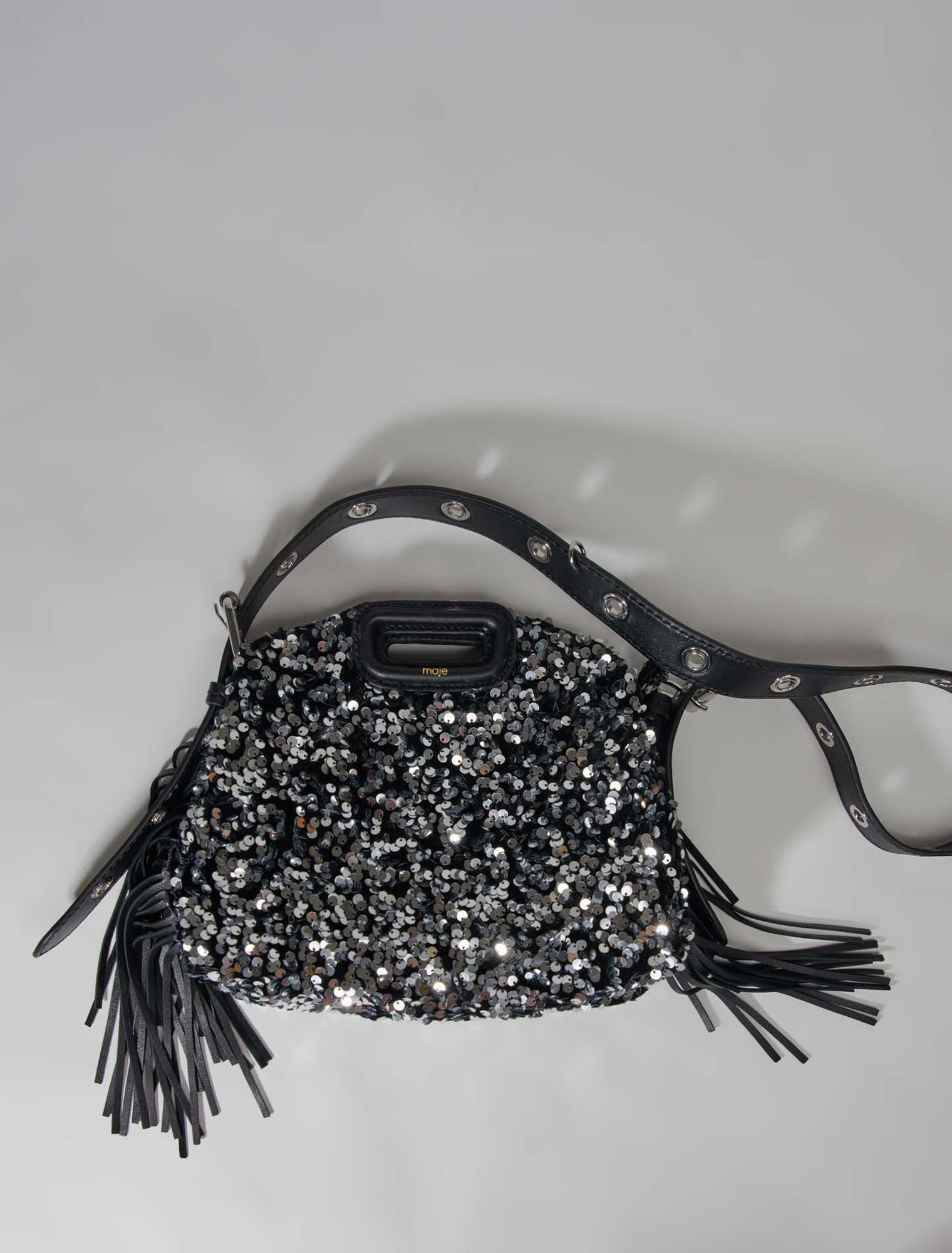 Sequin mini Miss M bag