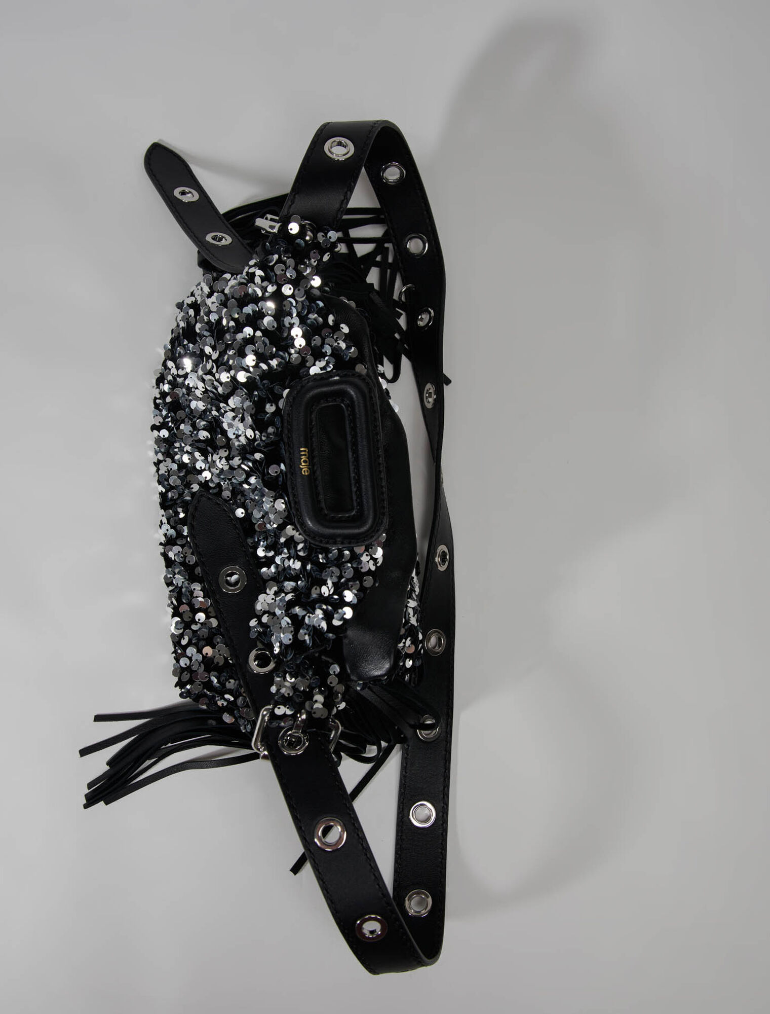 Sequin mini Miss M bag