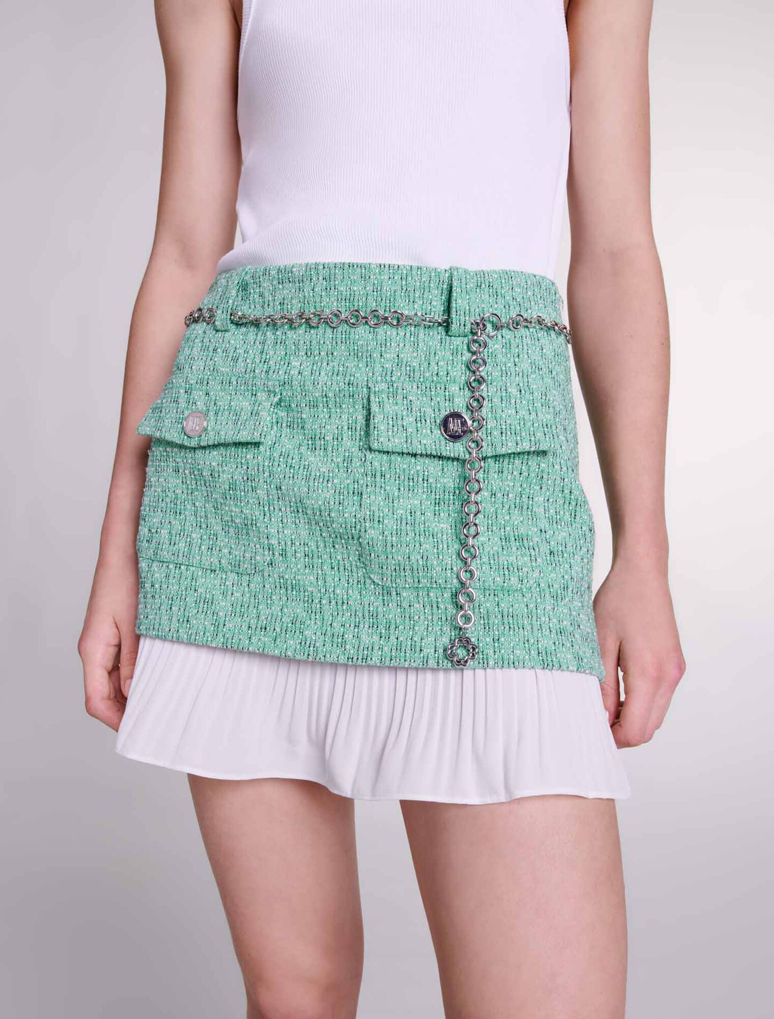 Short 2-in-1 skirt