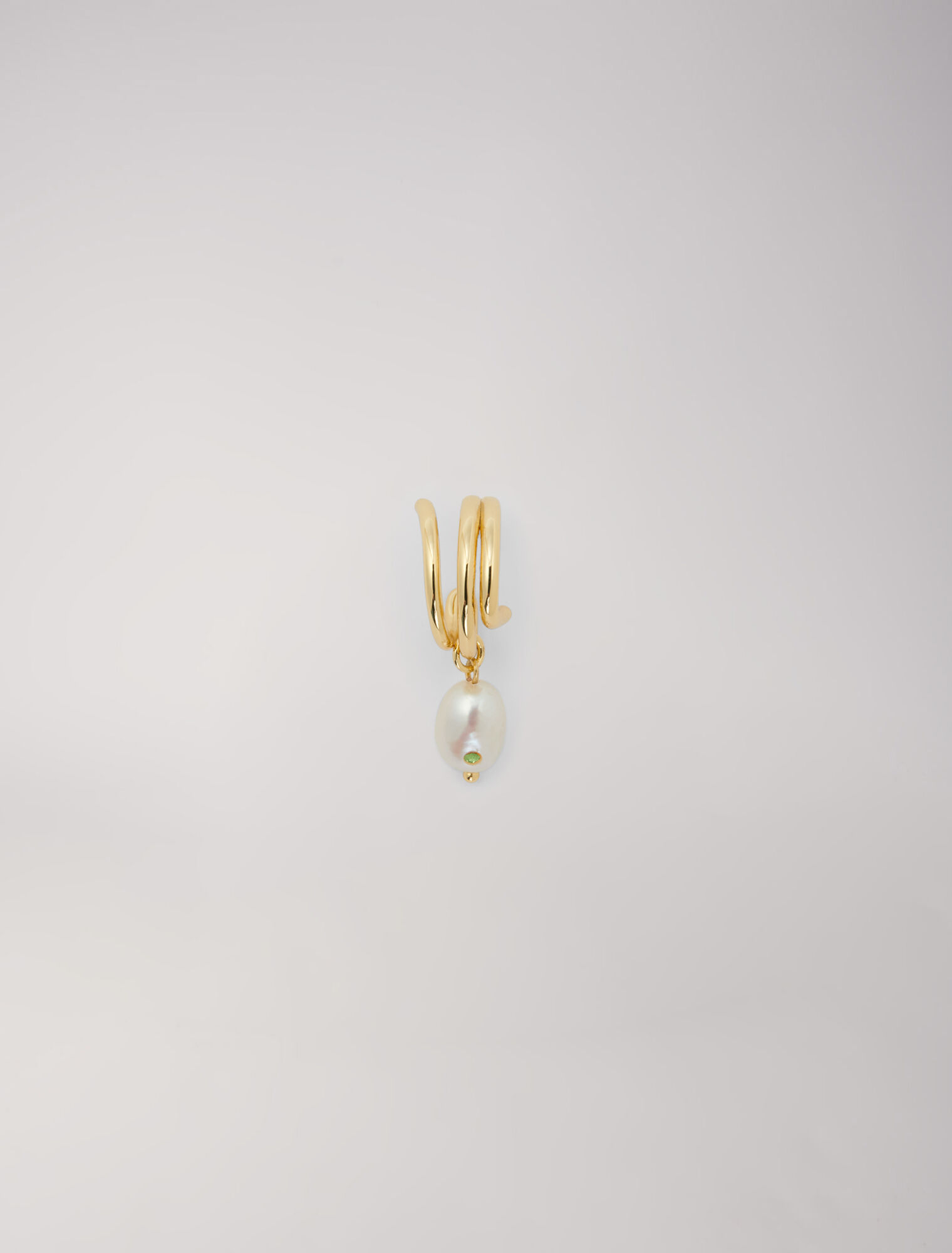 Bead embellished earrings