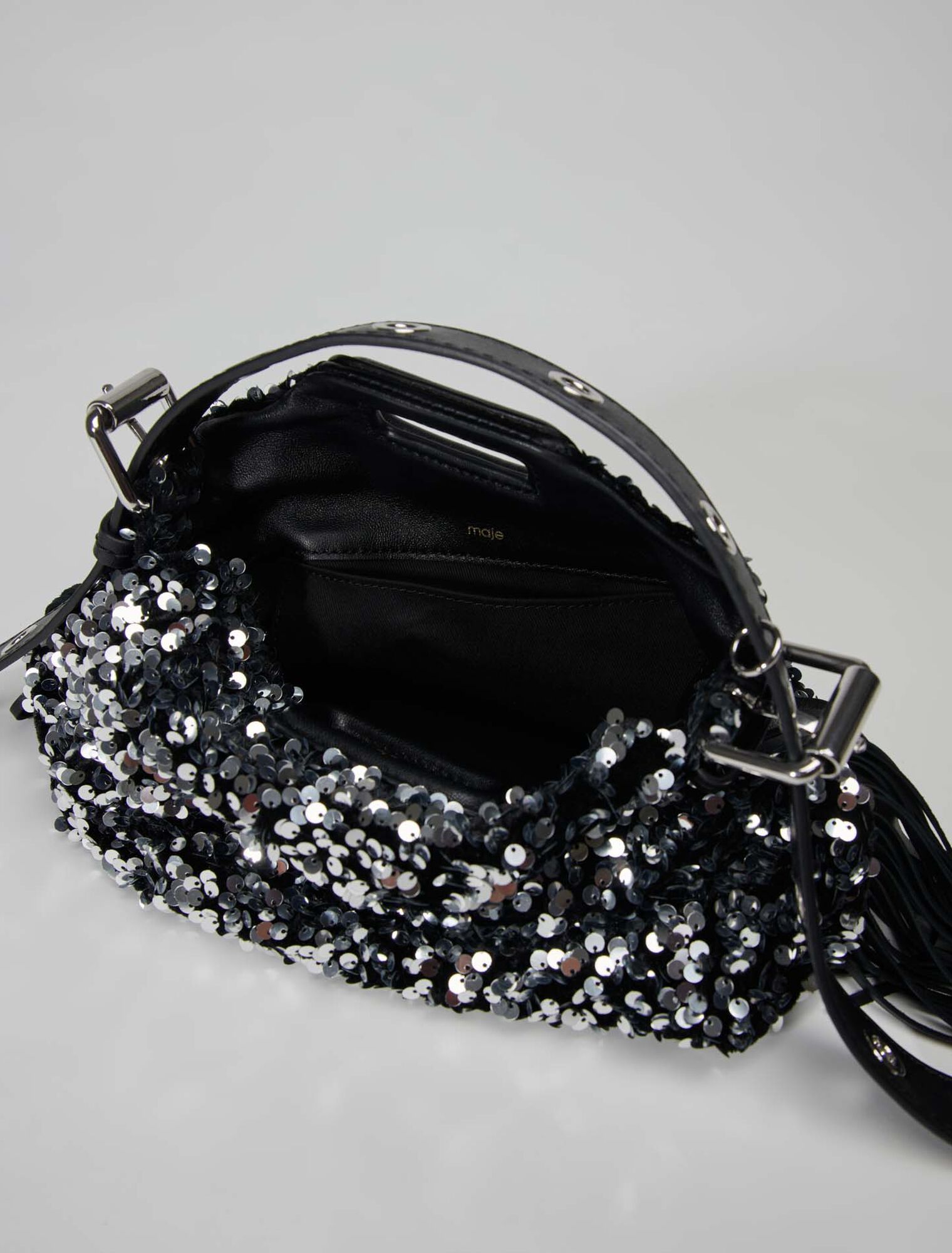 Sequin mini Miss M bag