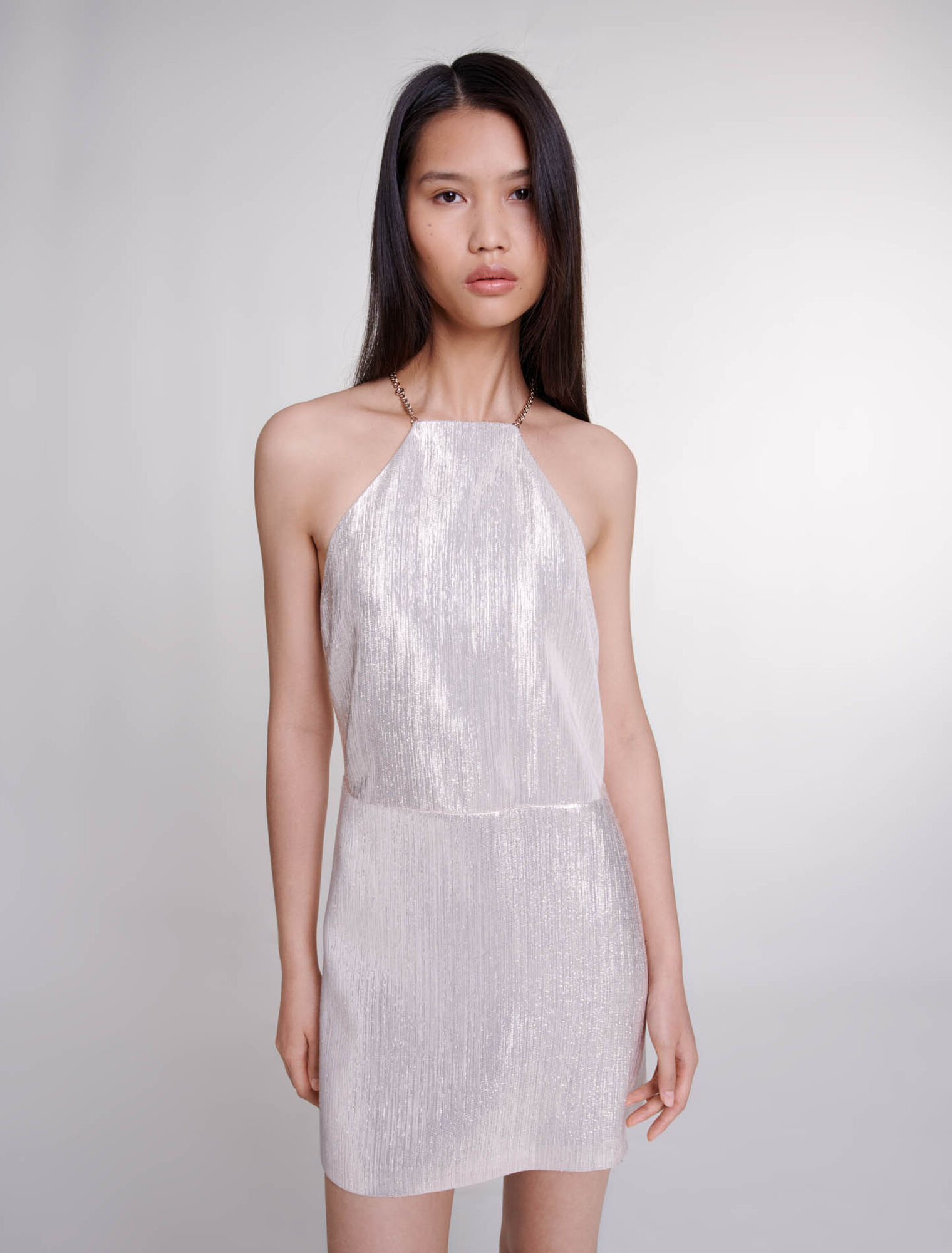 Short metallic dress
