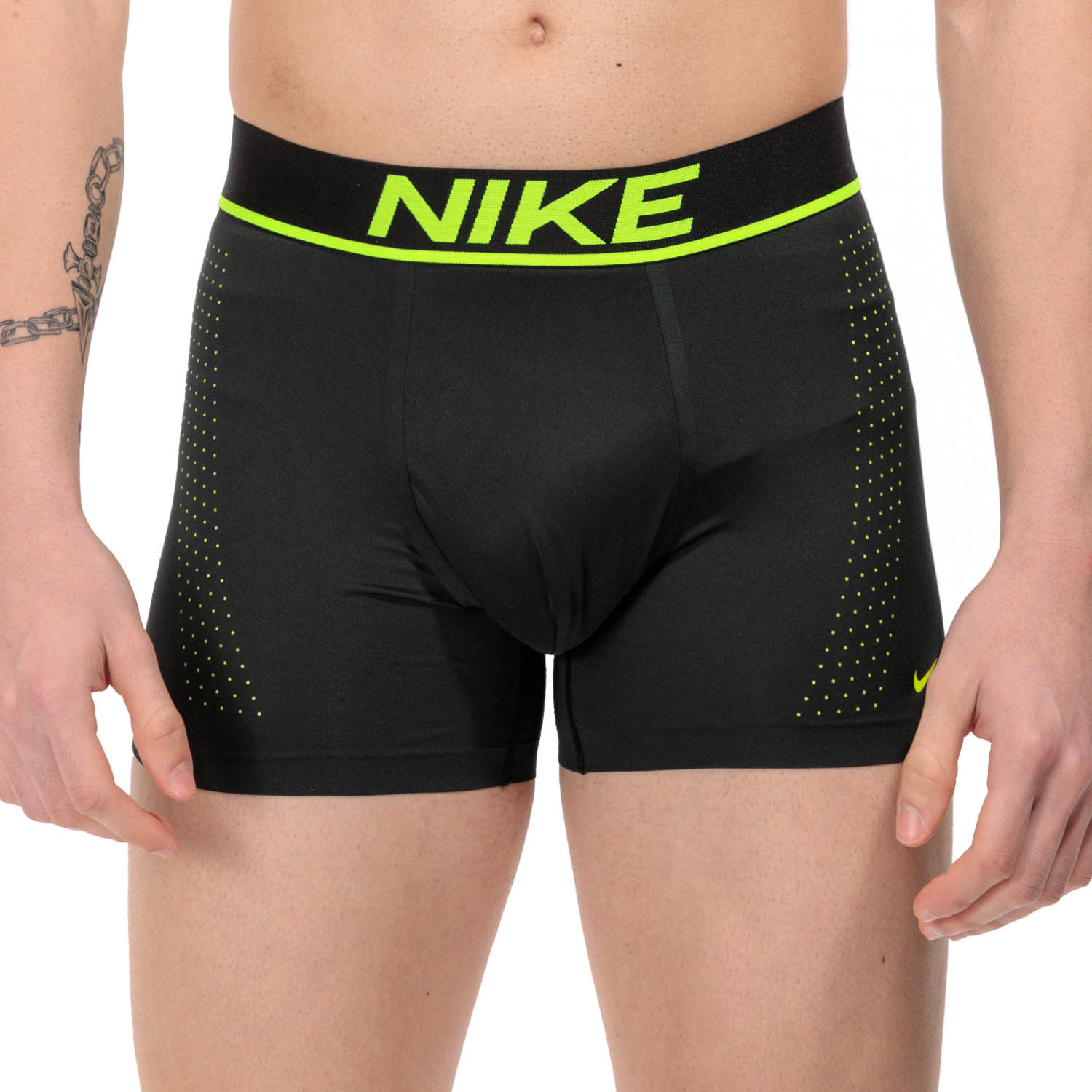Nike Dri-FIT Elite Micro Boxer Black/Volt