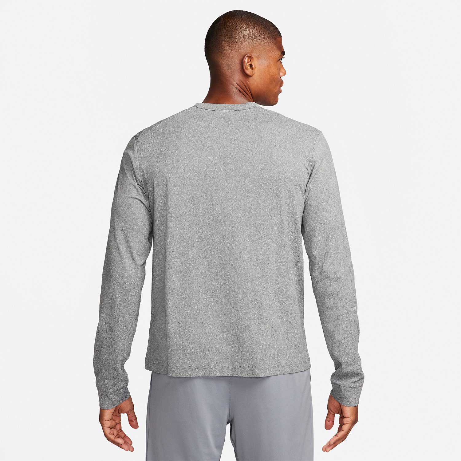 Nike Dri-FIT UV Hyverse Maglia Smoke Grey/Heather/Black