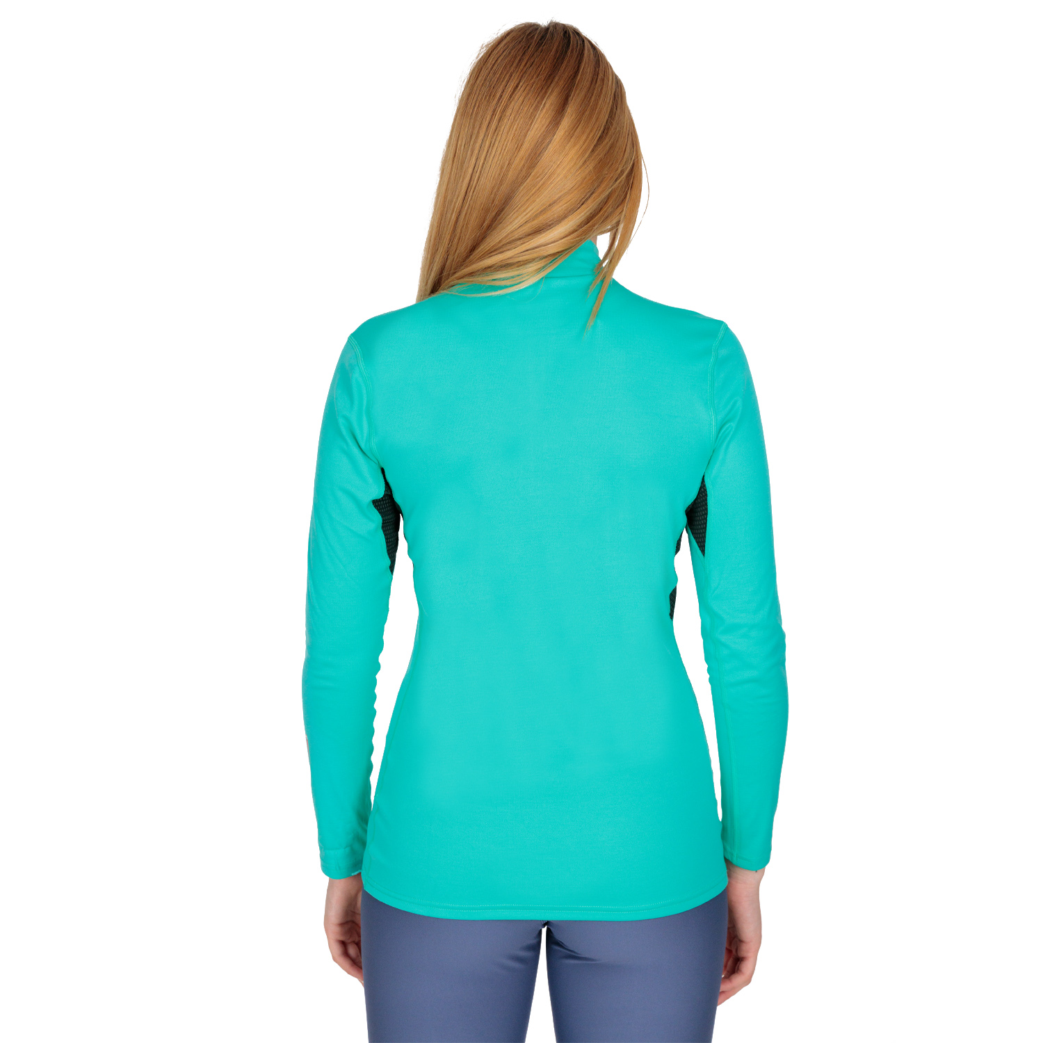 Mizuno Mid Weight Breath Thermo Logo Maglia Atlantis