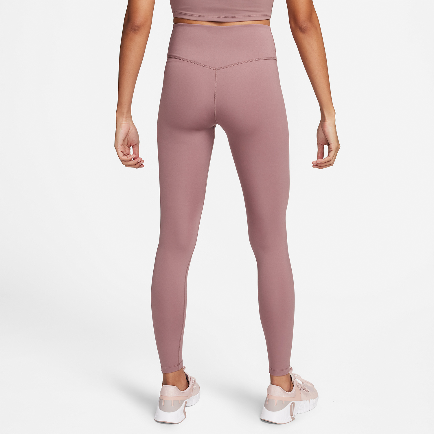 Nike One Tights Smokey Mauve/White