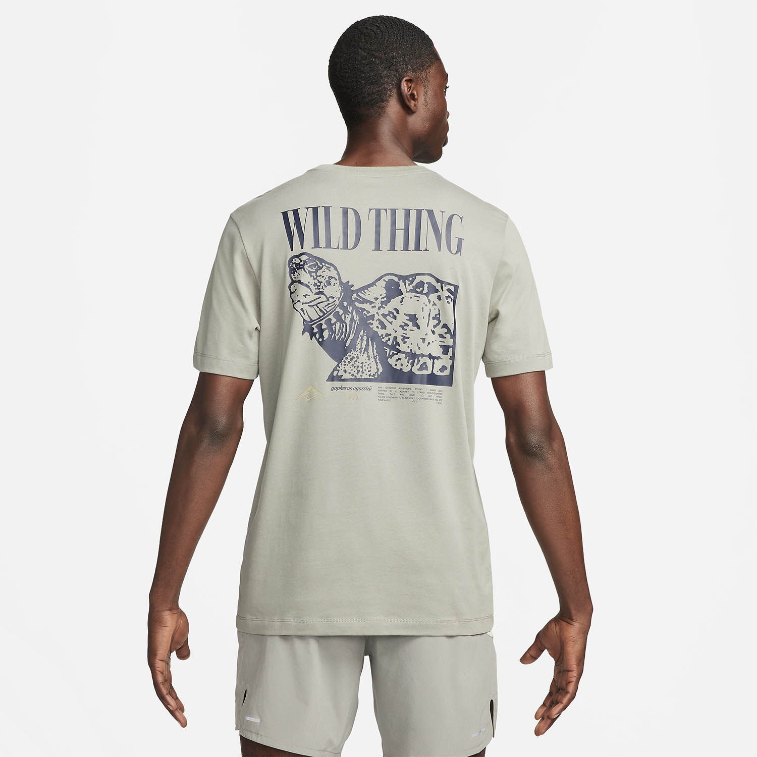 Nike Dri-FIT Trail Maglietta Dark Stucco