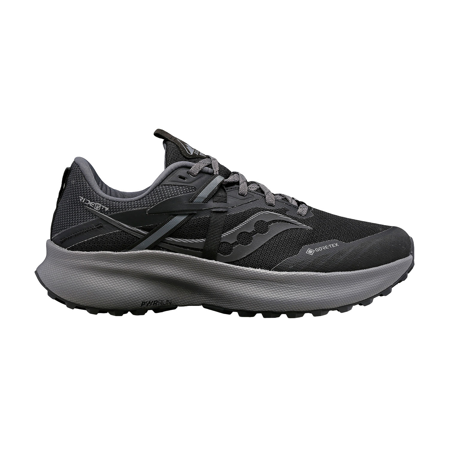 Saucony Ride 15 TR GTX Black/Charcoal