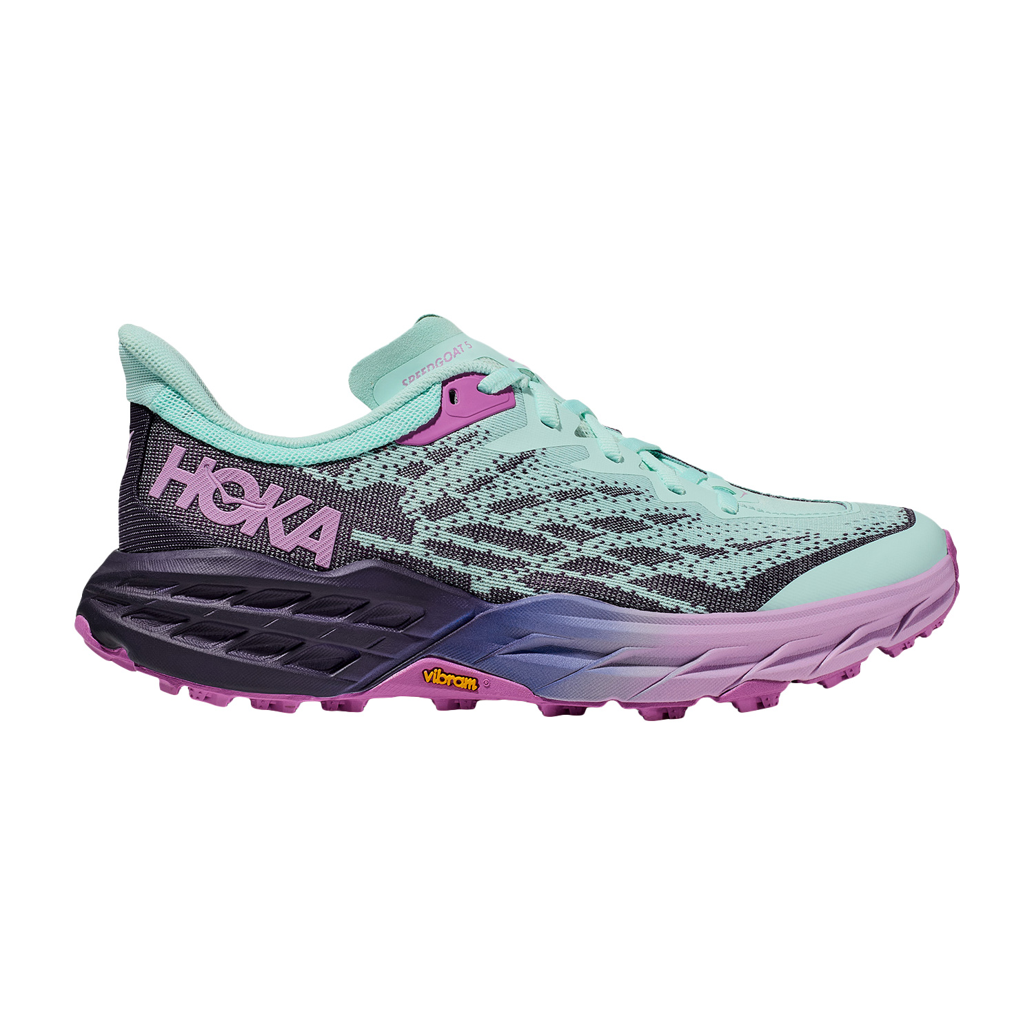 Hoka Speedgoat 5 Wide Sunlit Ocean/Night Sky
