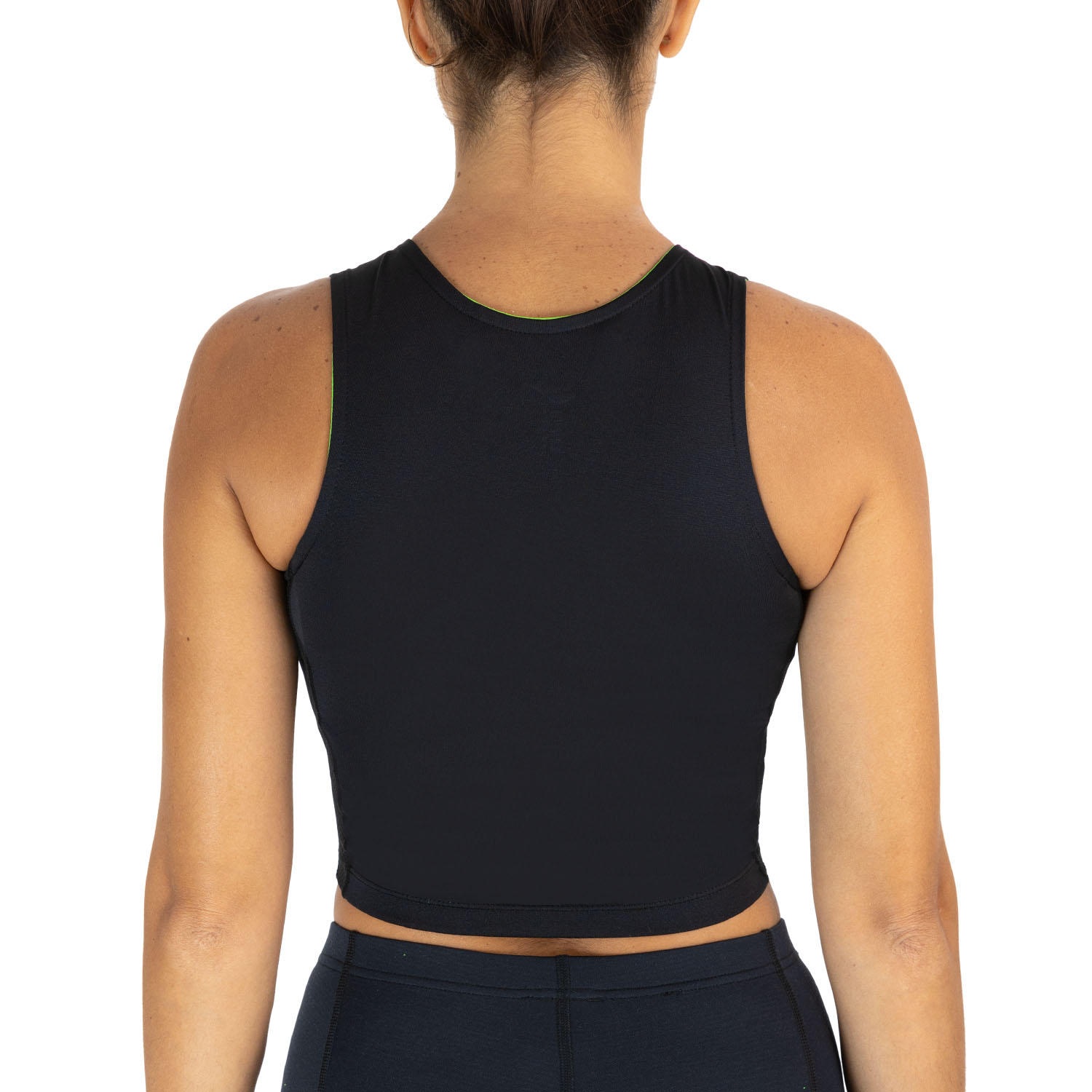 Joma Elite VIII Logo Top Black/Fluor Green