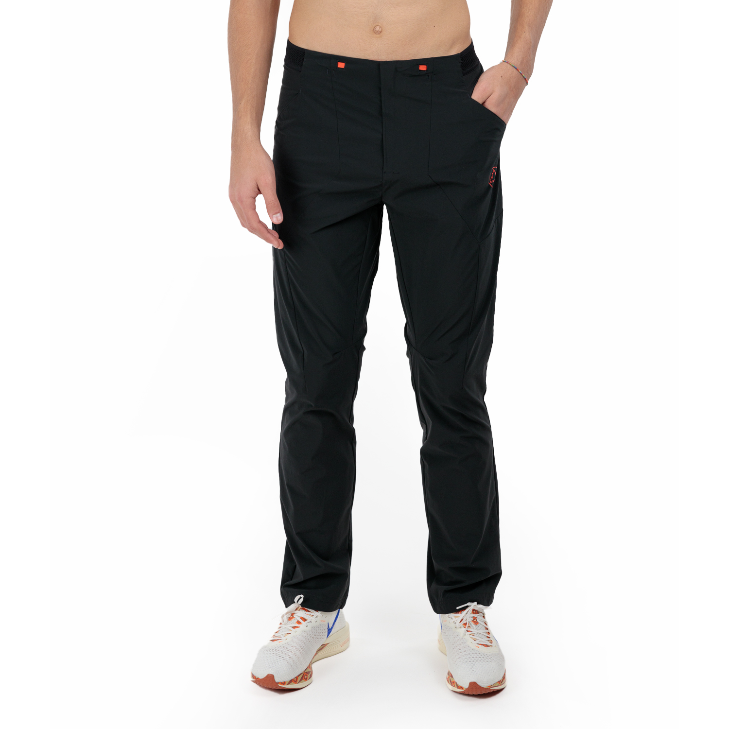 La Sportiva Brush Pantaloni Black/Cherry Tomato