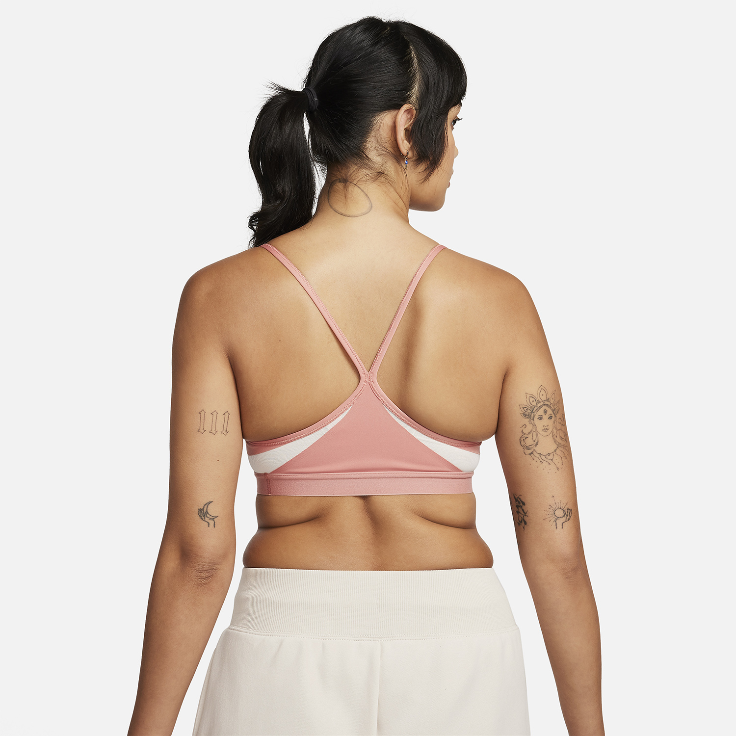 Nike Indy Reggiseno Sportivo Red Stardust/Guava Ice