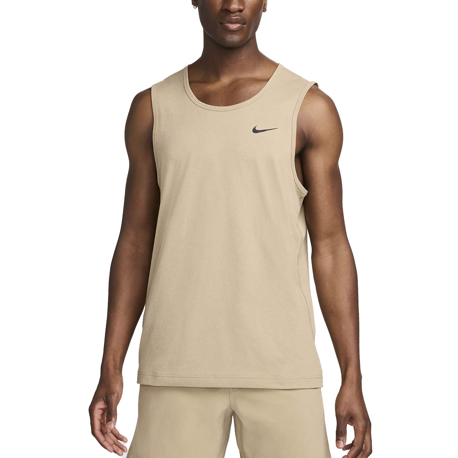 Nike Dri-FIT Hyverse Canotta Khaki/Black