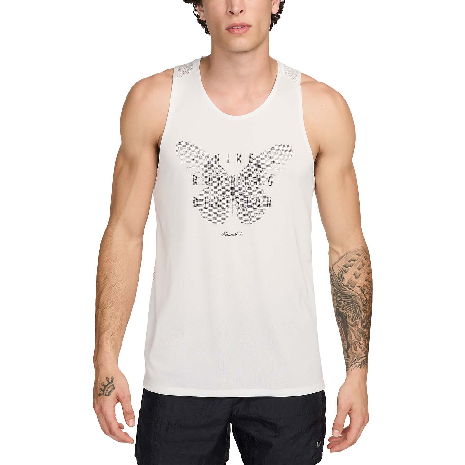 Nike Dri-FIT Rise 365 Canotta Summit White/Bicoastal/Black