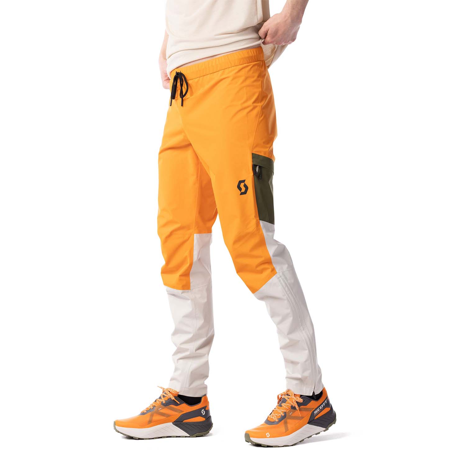 Scott Explorair Light Dryo 2.5 L Pantaloni Flash Orange/Dust White