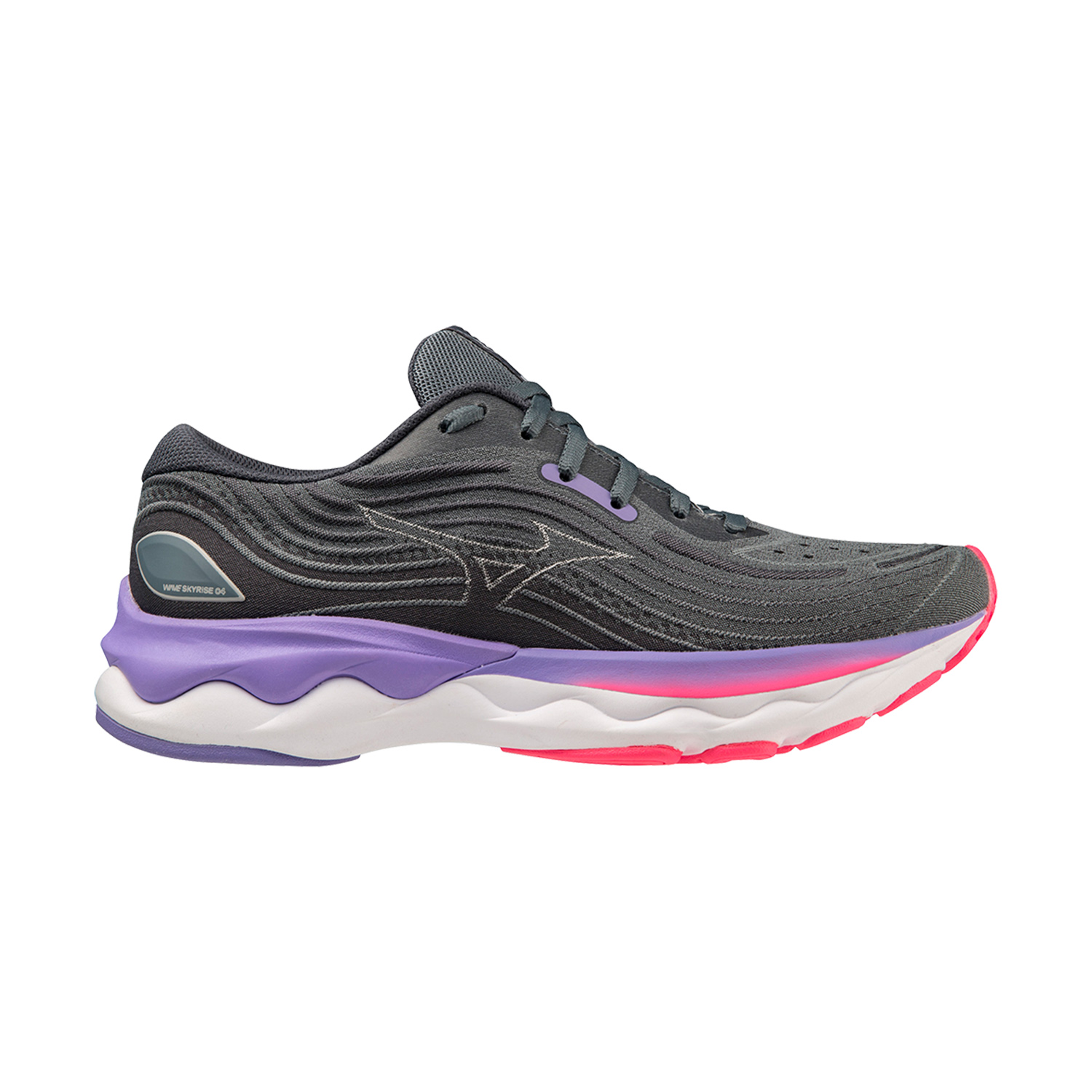 Mizuno Wave Skyrise 4 Stormy Weather/Pearl Blue/Purple Punch