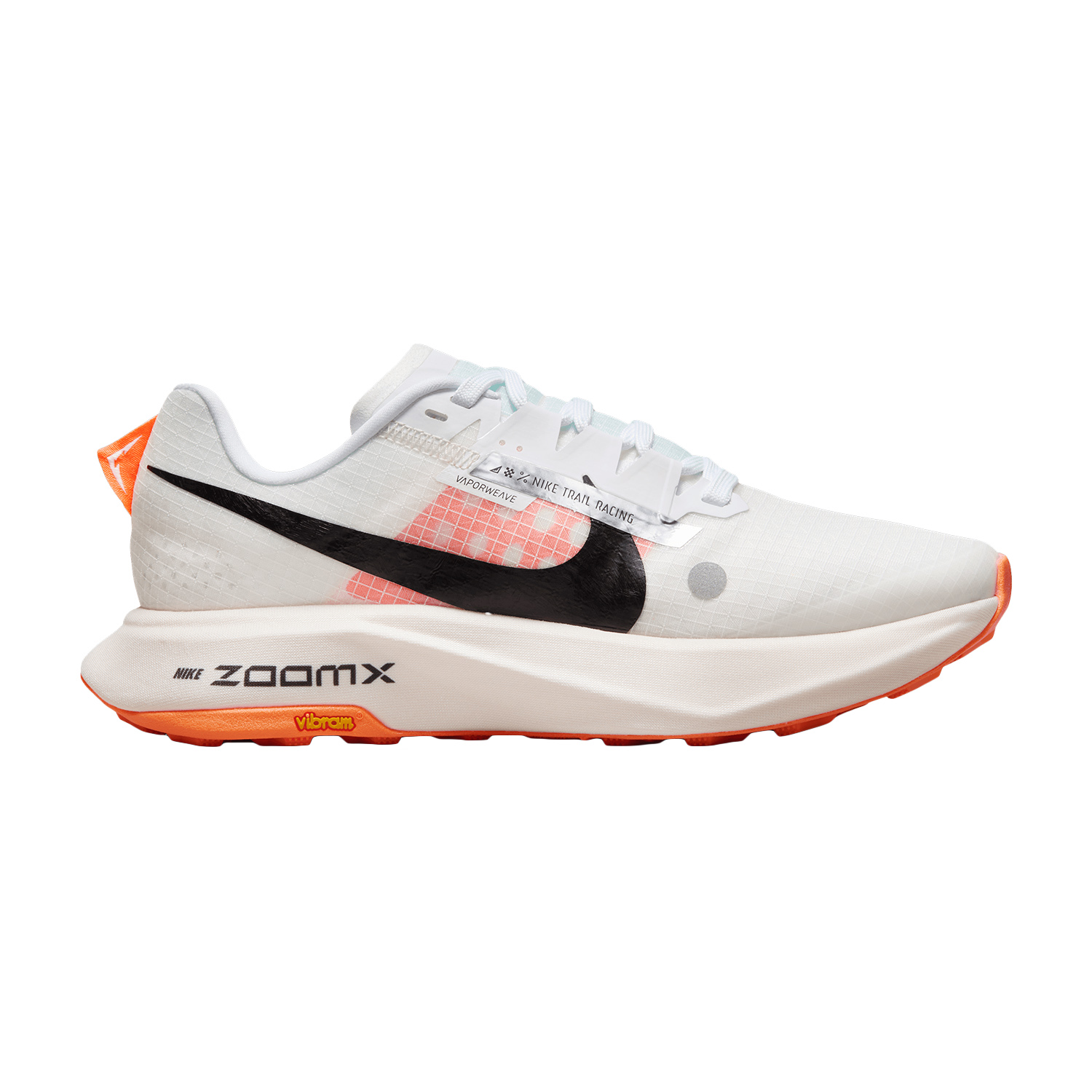 Nike Ultrafly White/Black/Total Orange/Pale Ivory