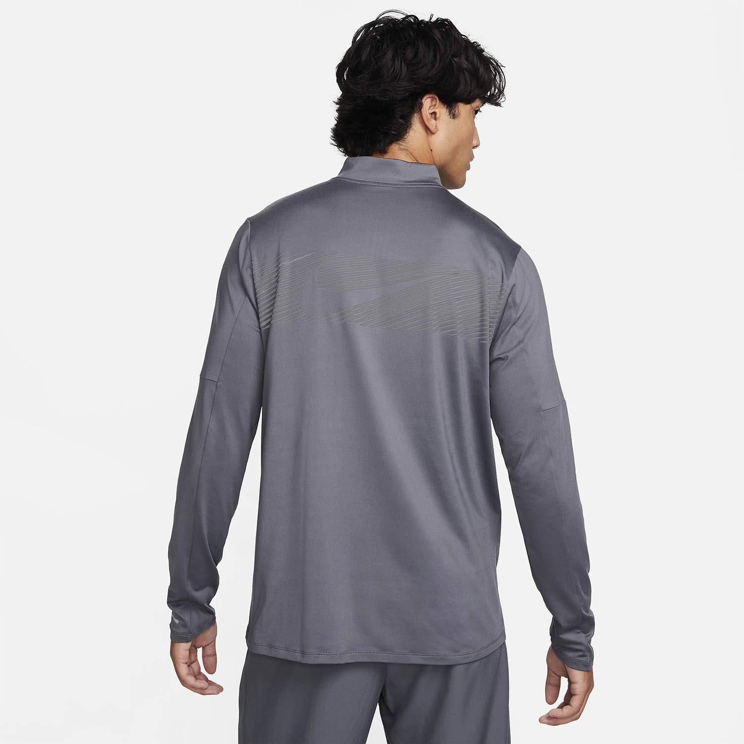 Nike Element Flash Maglia Iron Grey/Reflective Silver