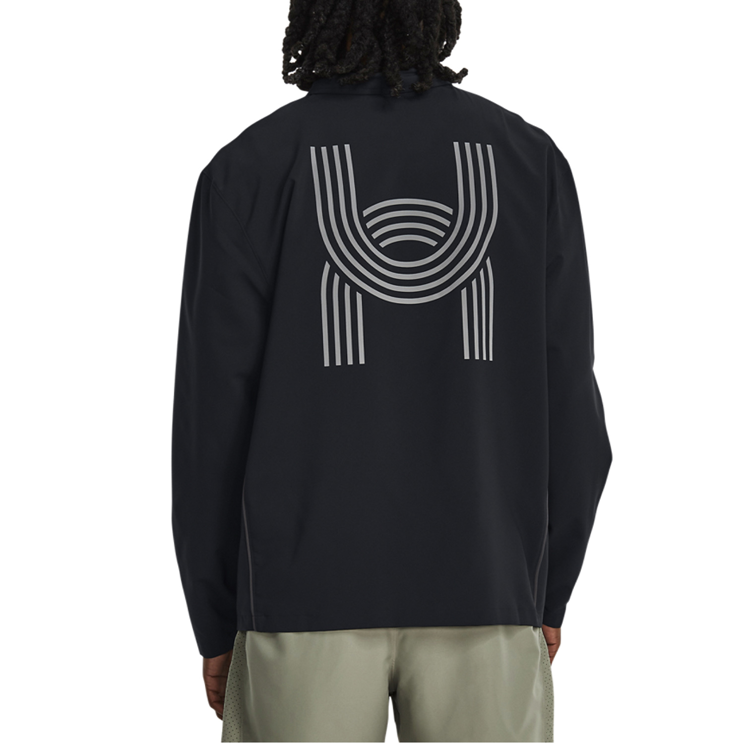 Under Armour Run Everywhere Logo Giacca Black