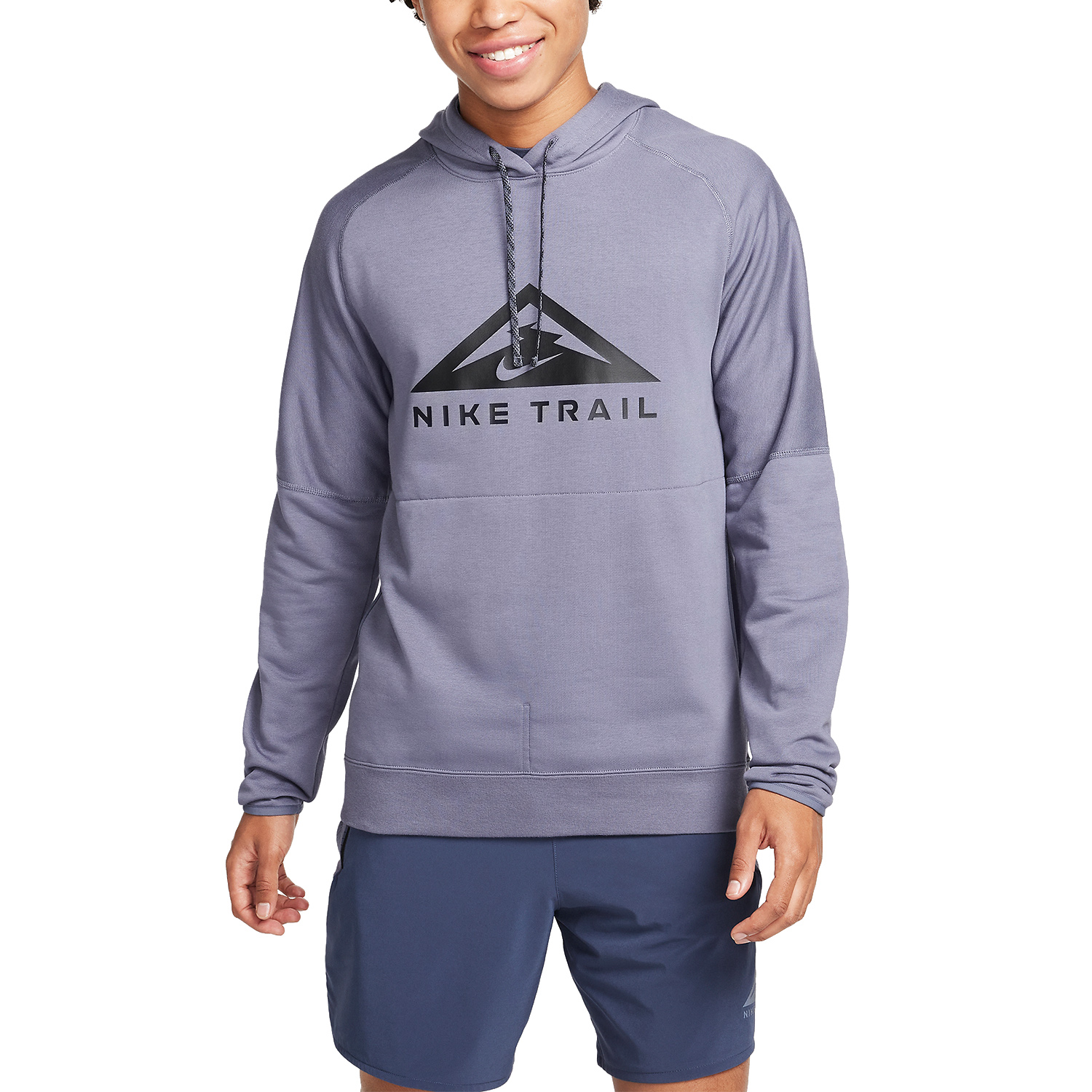 Nike Dri-FIT Off Road Felpa Light Carbon/Black