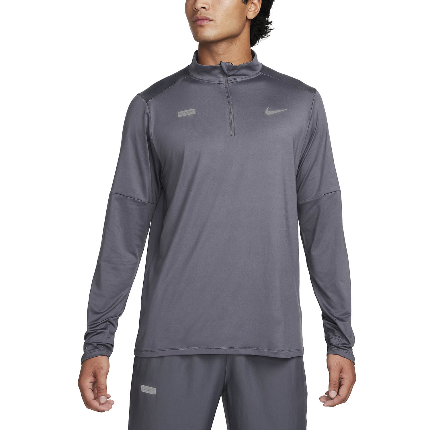 Nike Element Flash Maglia Iron Grey/Reflective Silver