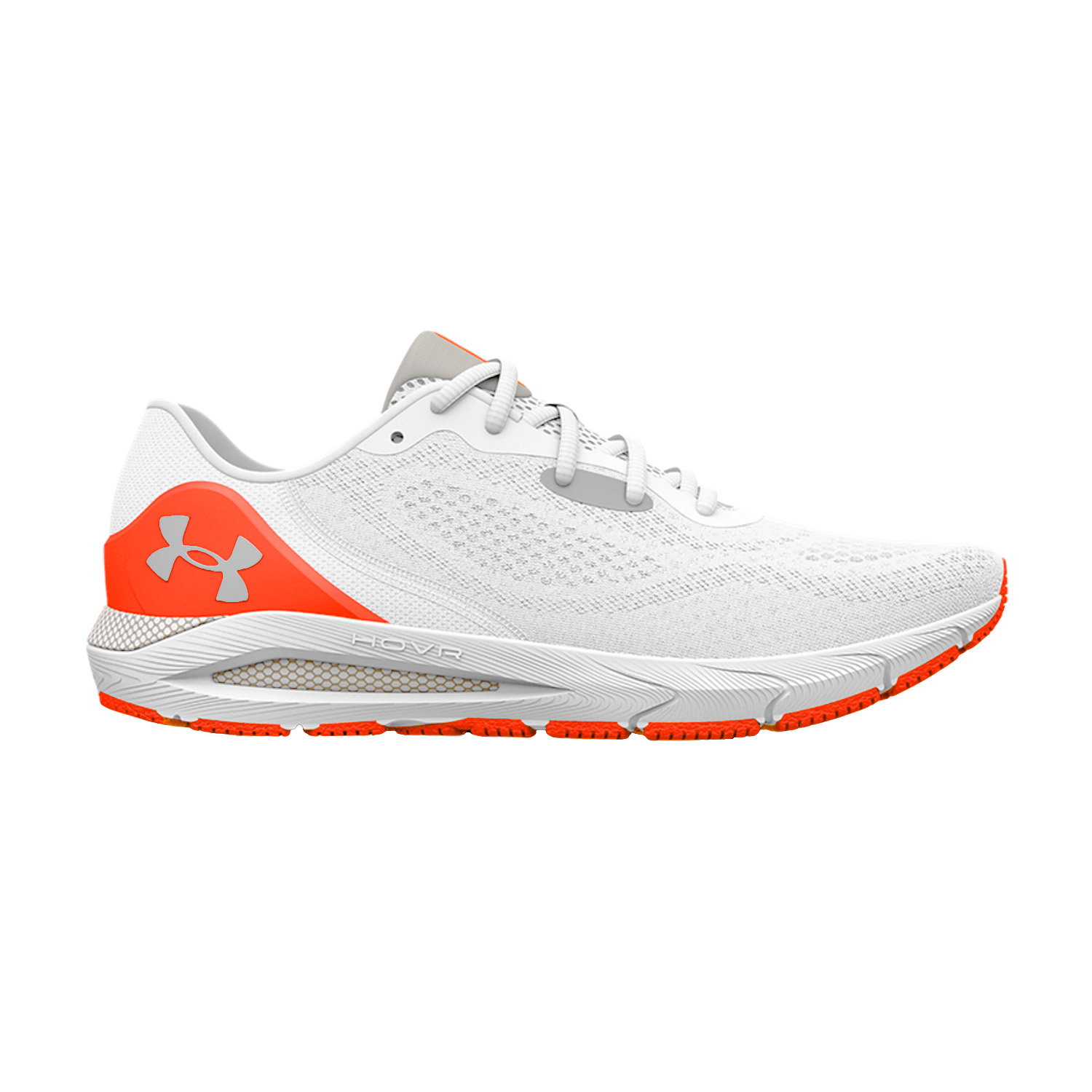 Under Armour HOVR Sonic 5 White/Bolt Red/Metallic Pewter