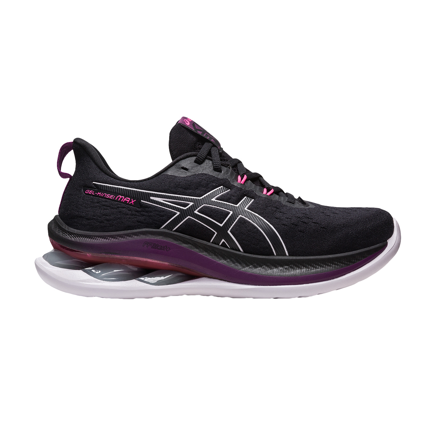 Asics Kinsei Max Black/Lilac Hint