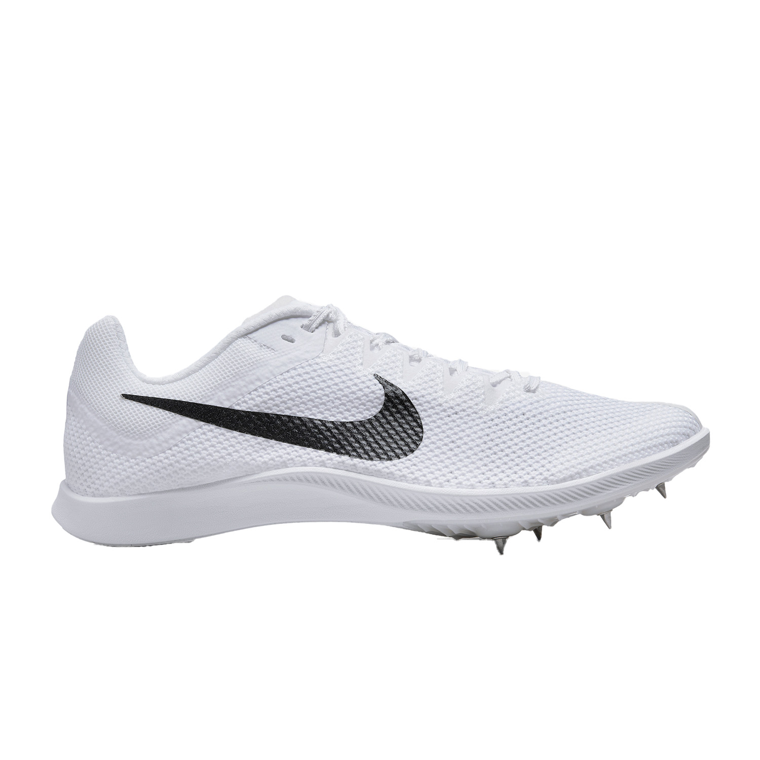 Nike Zoom Rival Distance White/Black/Metallic Silver