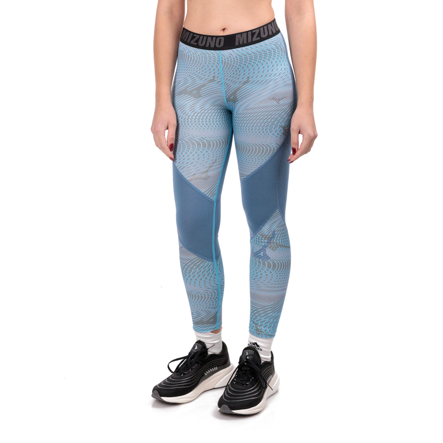 Mizuno Virtual Body G3 Calzamaglia Milky Blue