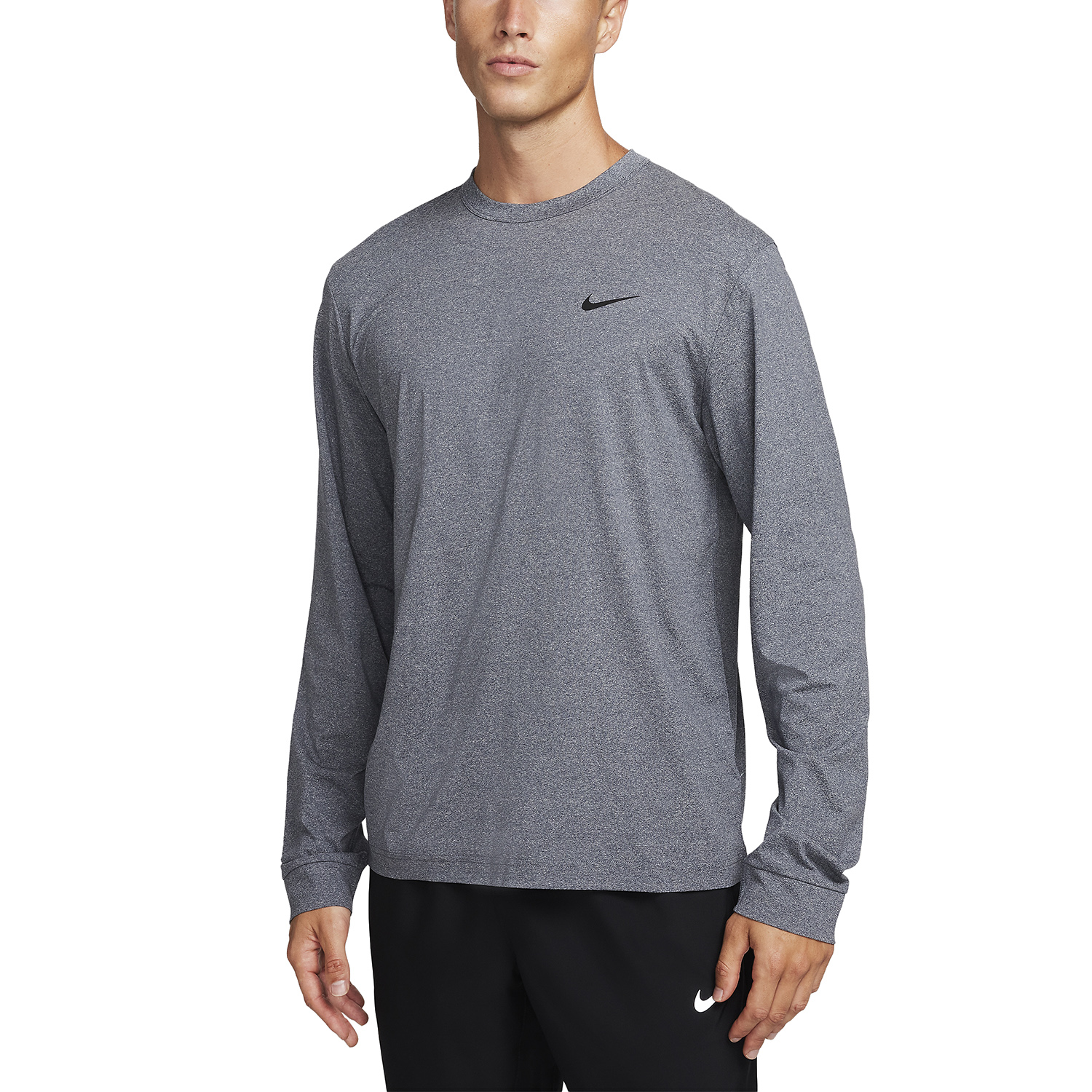 Nike Dri-FIT UV Hyverse Maglia Obsidian/Heather/Black