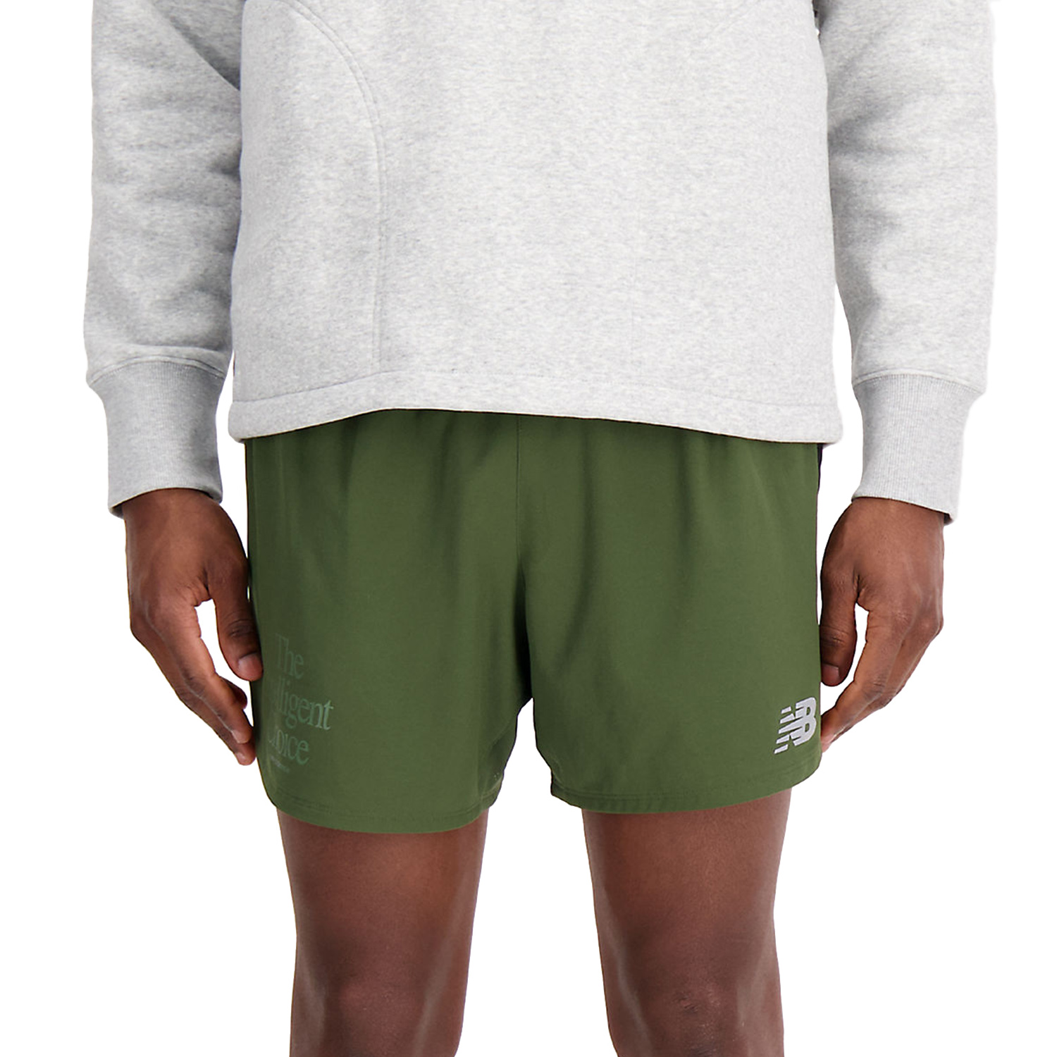 New Balance Graphic Impact Run 5in Pantaloncini Kombu