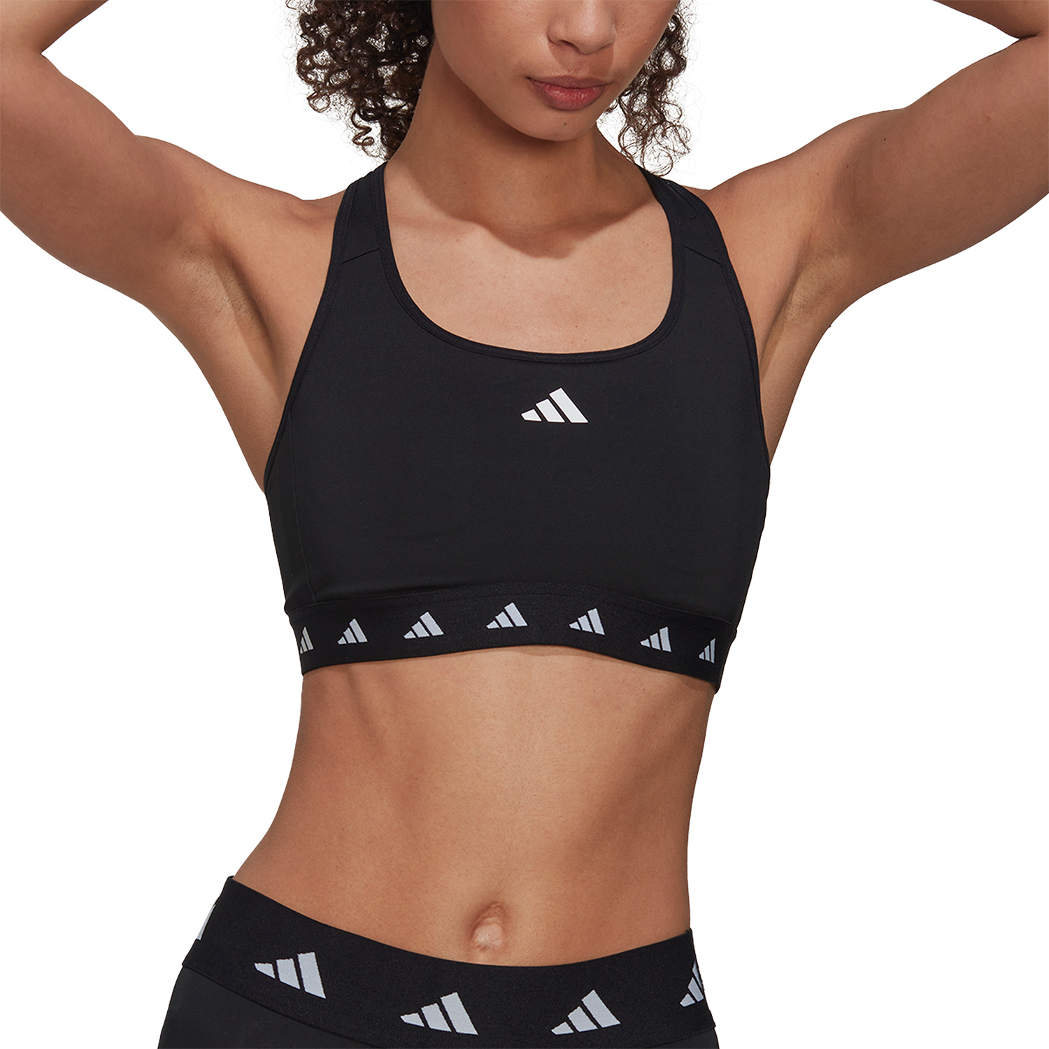adidas Power Reggiseno Sportivo Black