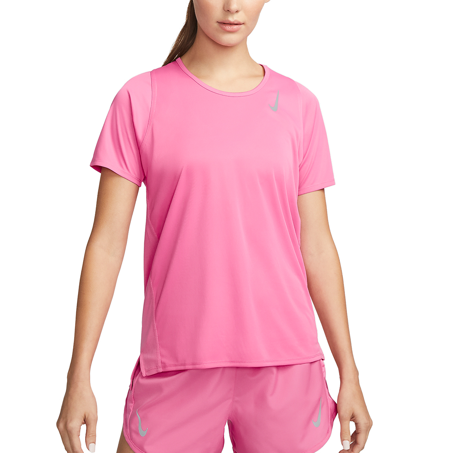 Nike Dri-FIT Race Maglietta Pinksicle/Reflective Silver