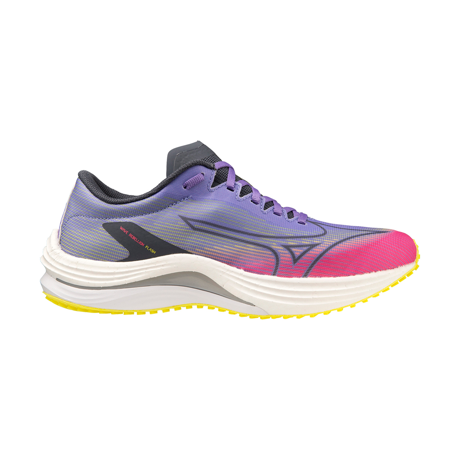 Mizuno Wave Rebellion Flash High/Vis Pink/Ombre Blue/Purple Punch