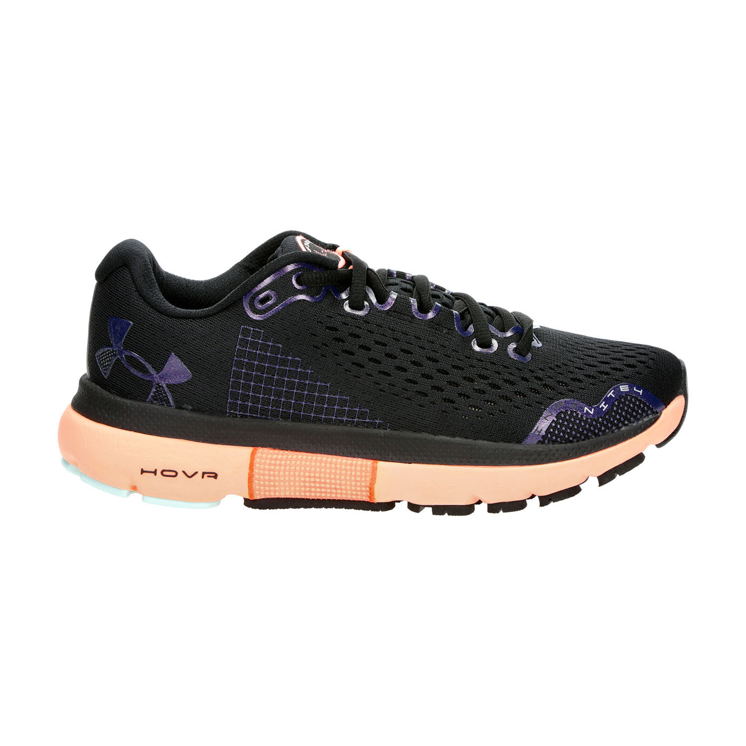 Under Armour HOVR Infinite 4 Black/Lunar Coral