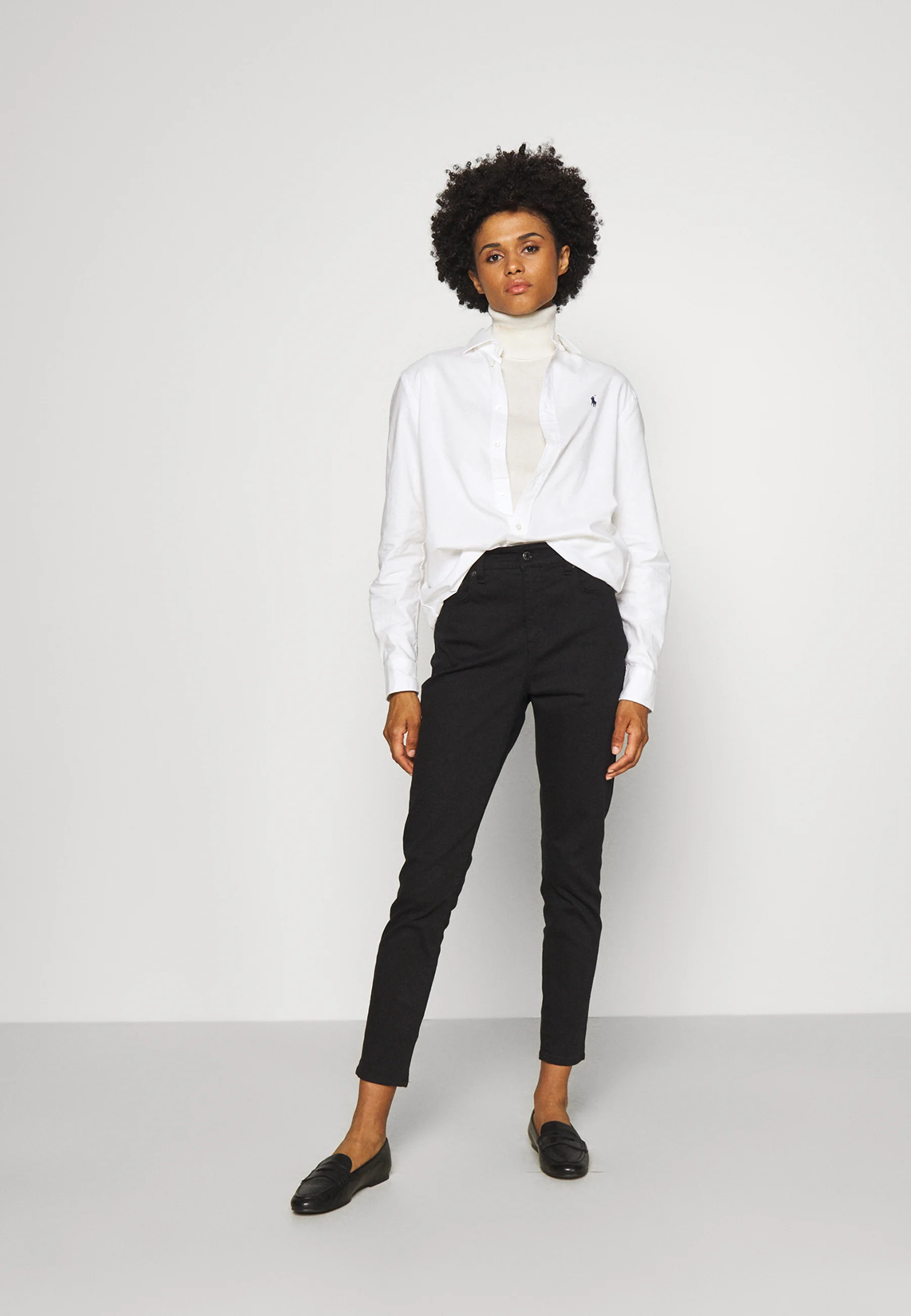 Polo Ralph Lauren RELAXED LONG SLEEVE BUTTON FRONT SHIRT - Camicia