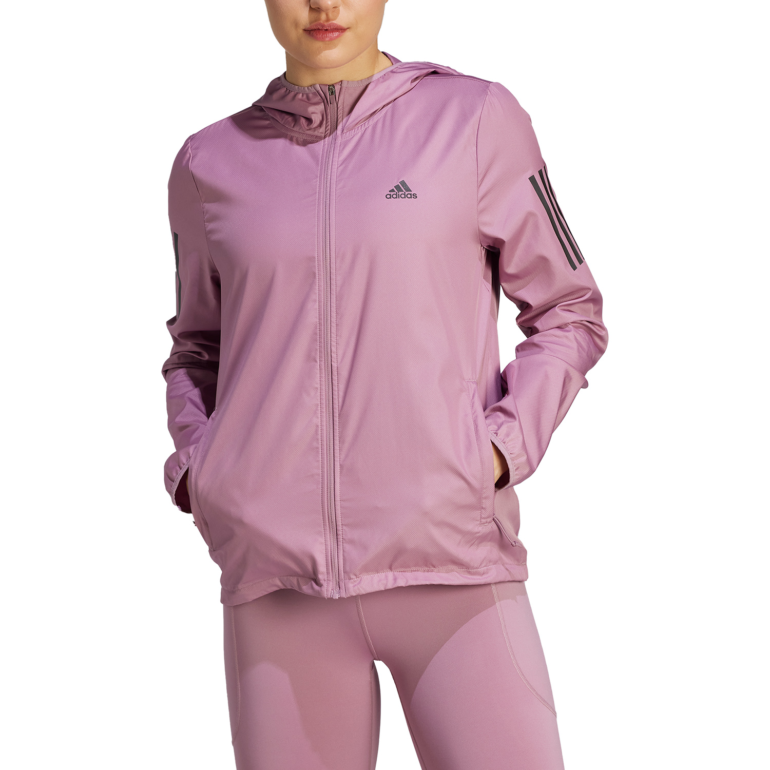 adidas Own The Run Windbreaker Giacca Wonder Orchid