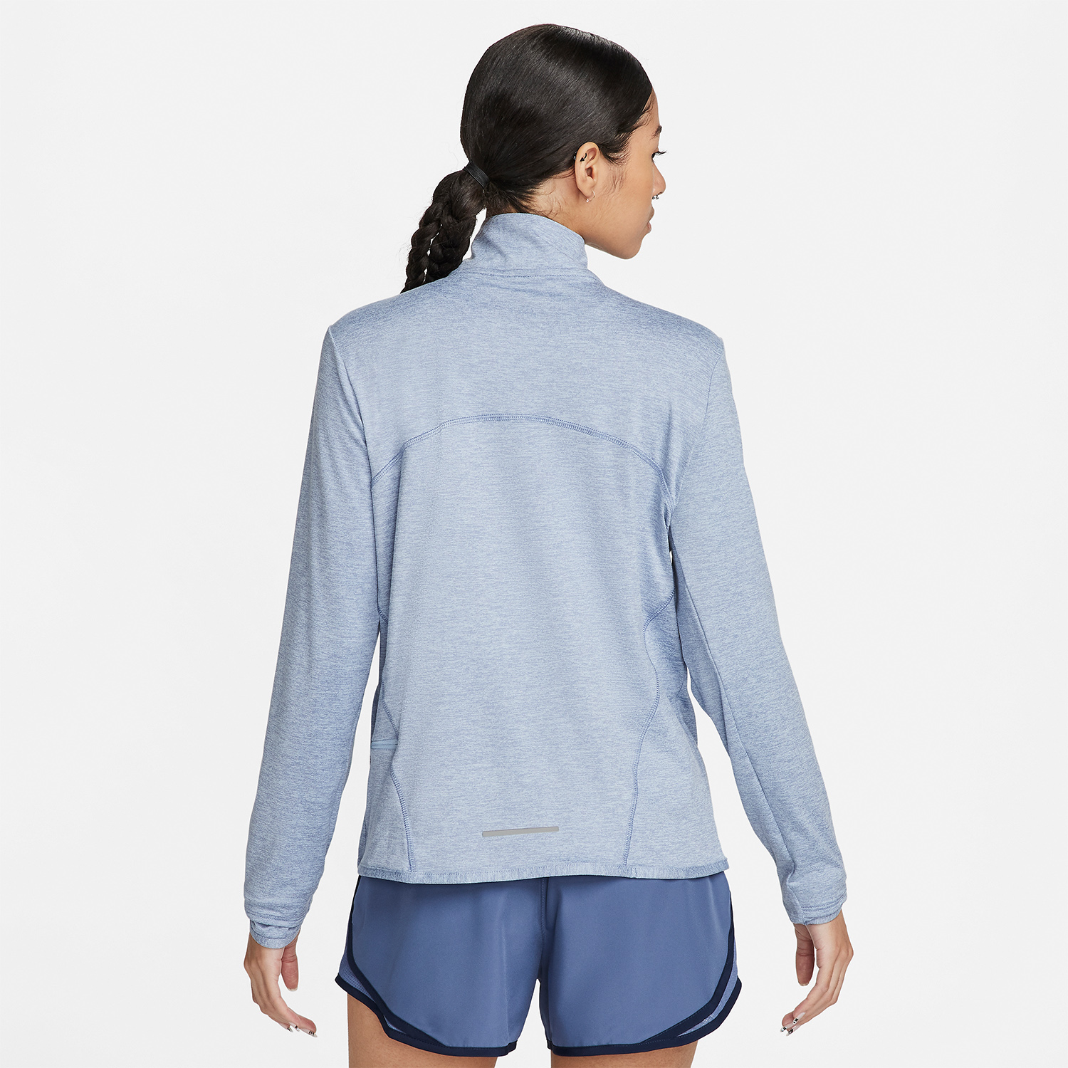 Nike Element Maglia Light Armory Blue/Reflective Silver