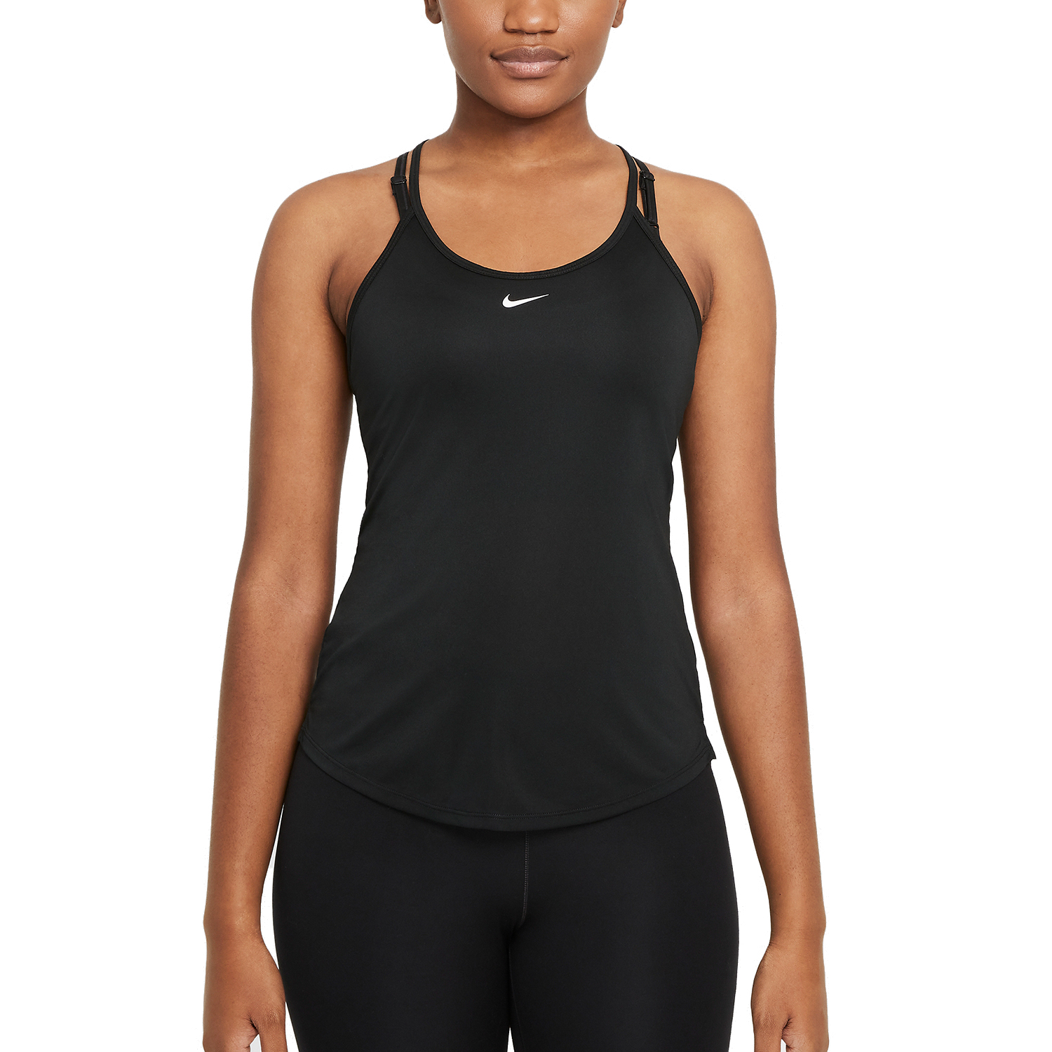 Nike Dri-FIT One Elastika Canotta Black/White