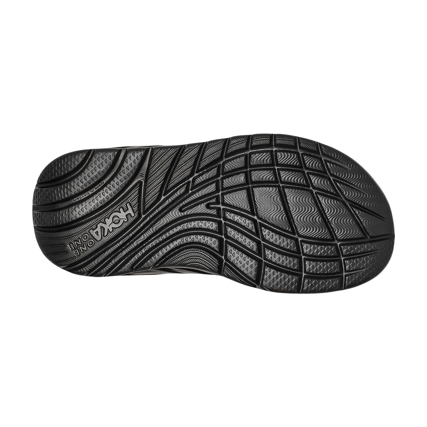 Hoka Ora Recovery Flip Ciabatte Black/Dark Gull/Gray