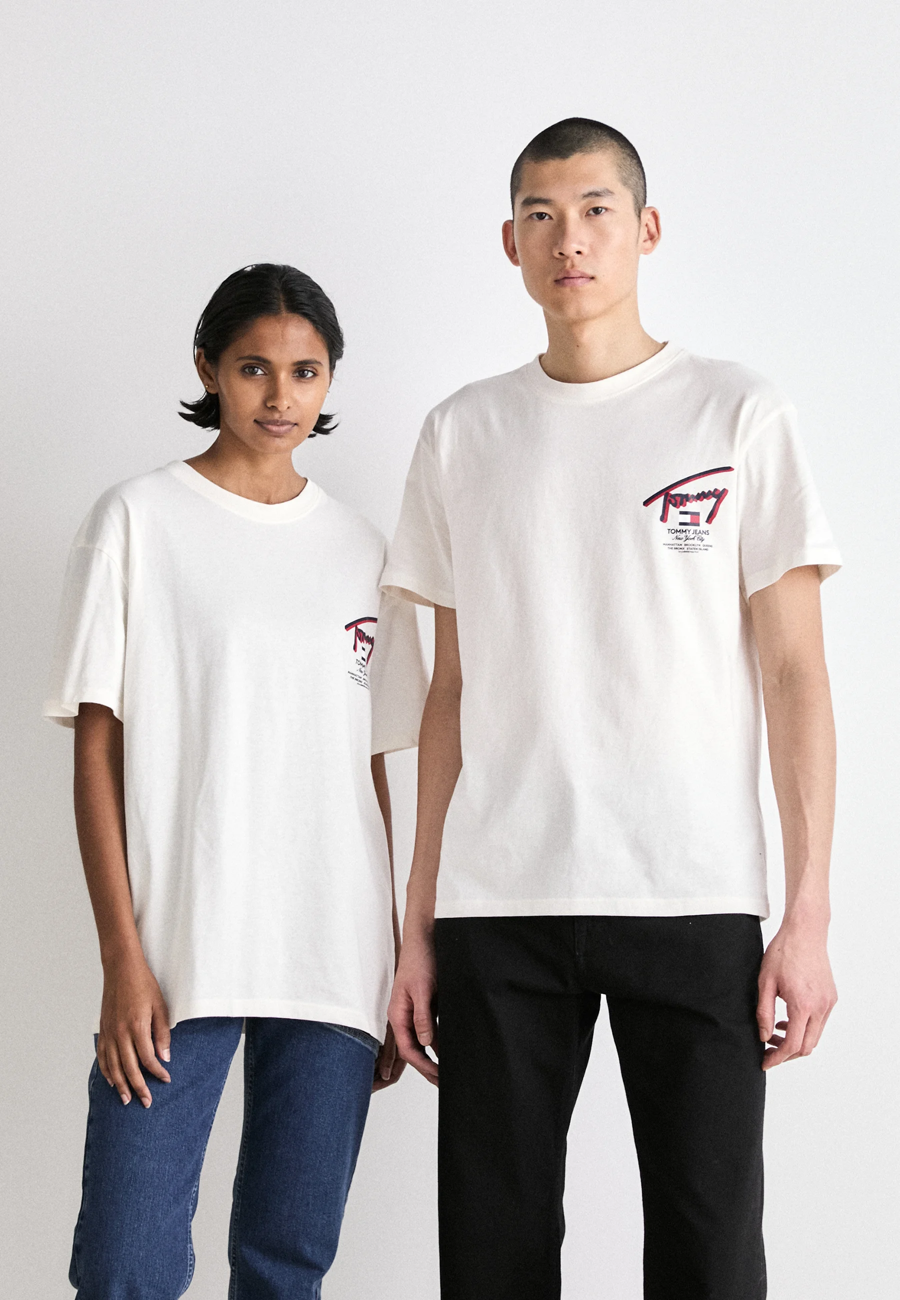Tommy Jeans STREET TEE UNISEX - T-shirt con stampa