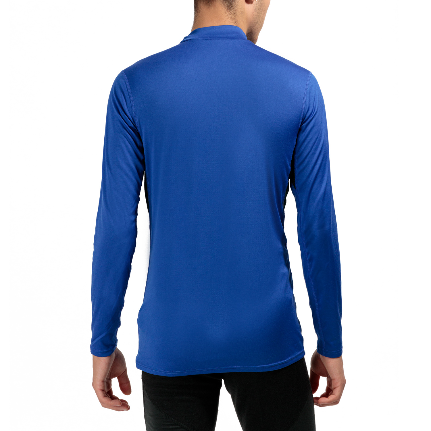 Mizuno Mid Weight Breath Thermo Logo Maglia Surf Blue