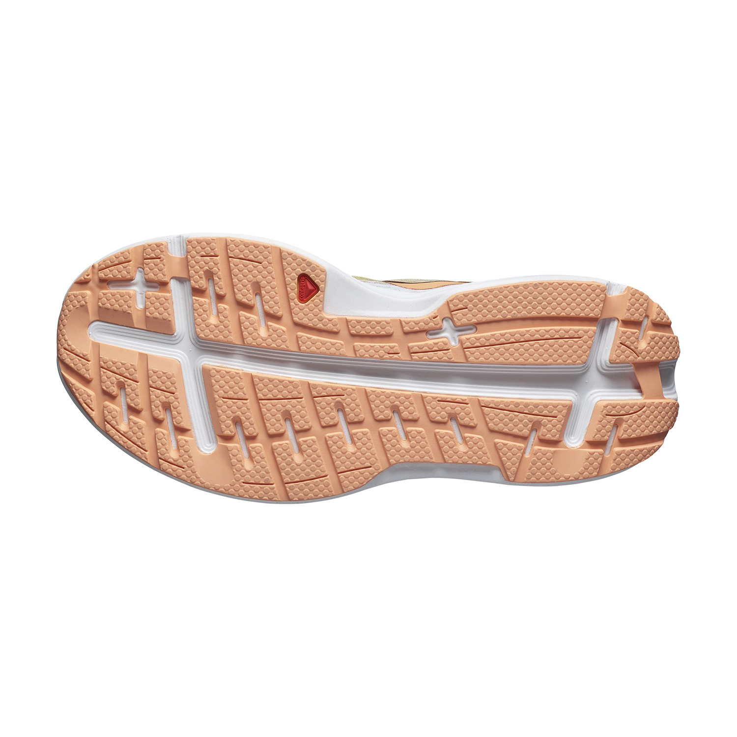 Salomon Aero Glide Safari/White/Cataloupe